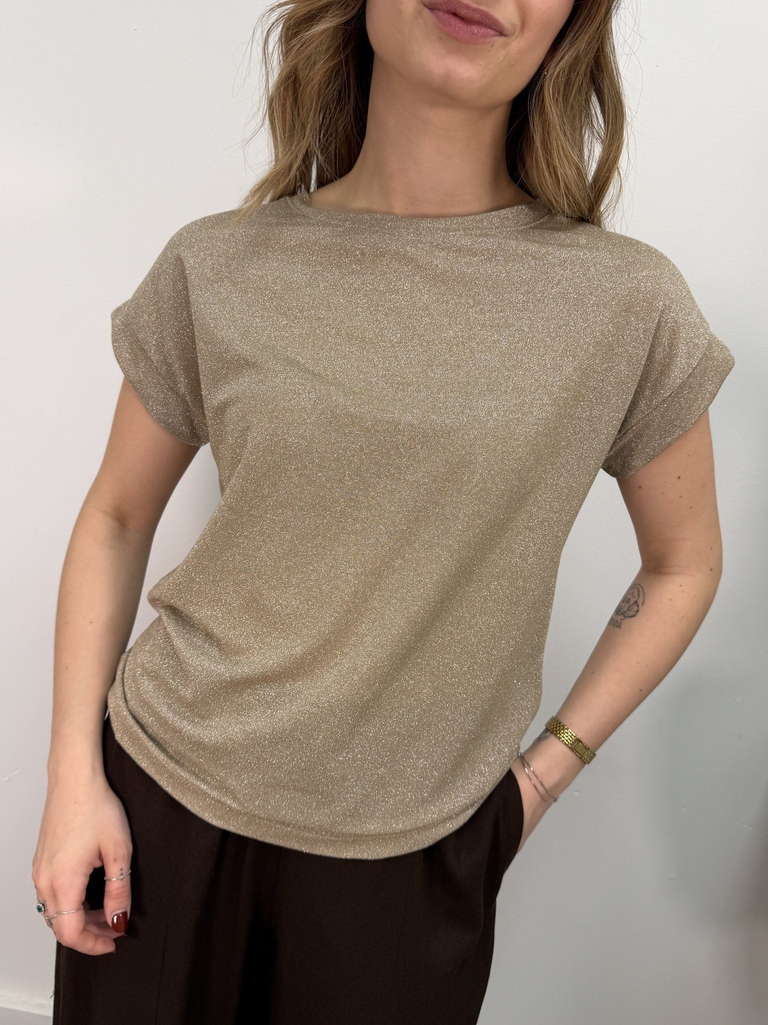 Maglia morbida in lurex MyD - GiuGiò | Shop online