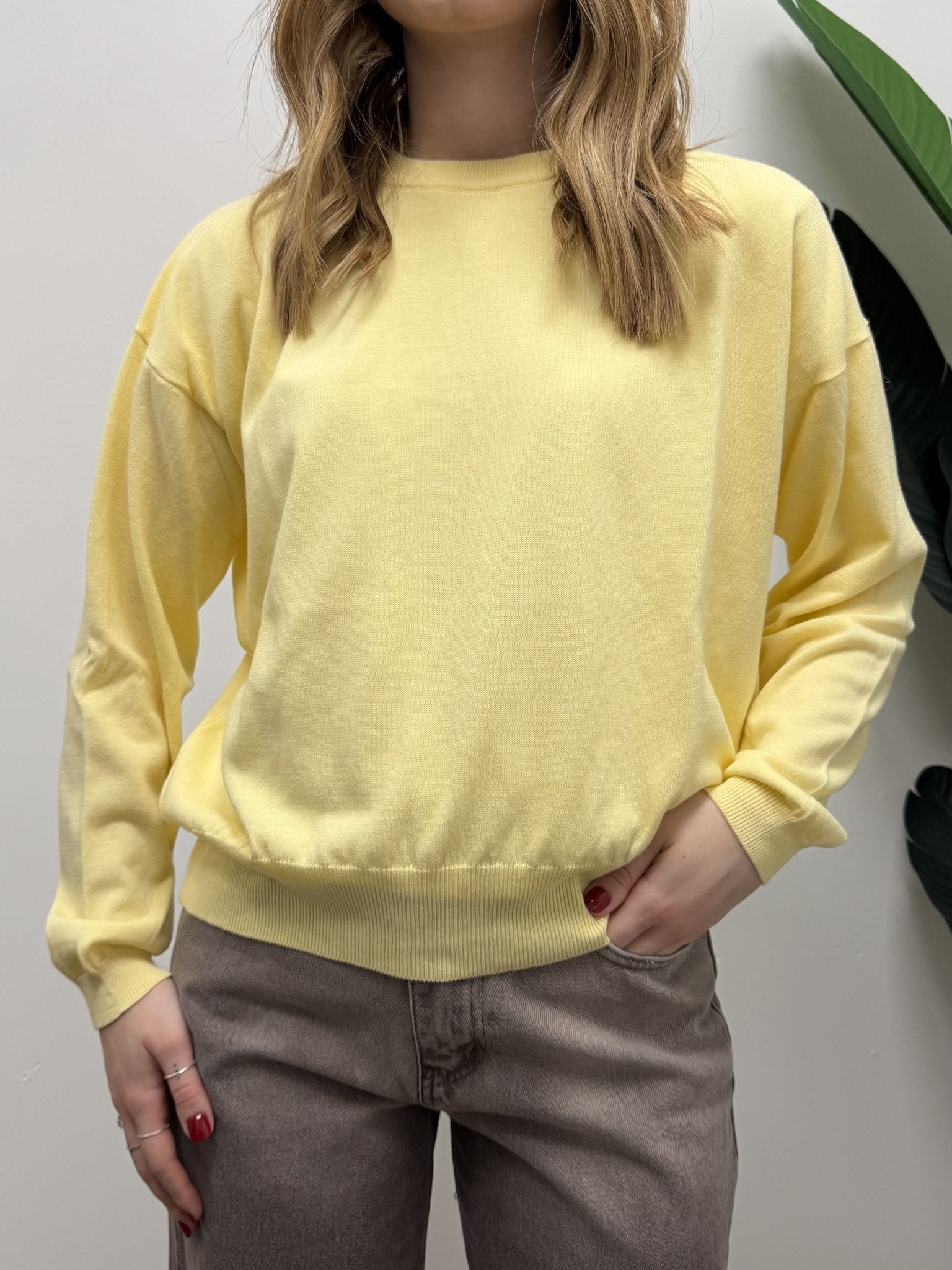 Maglioncino girocollo 100% cotone VICOLO - GiuGiò | Shop online