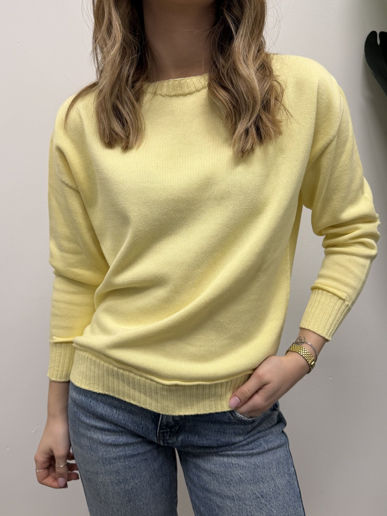 Maglioncino girocollo in cotone Susy Mix - GiuGiò | Shop online