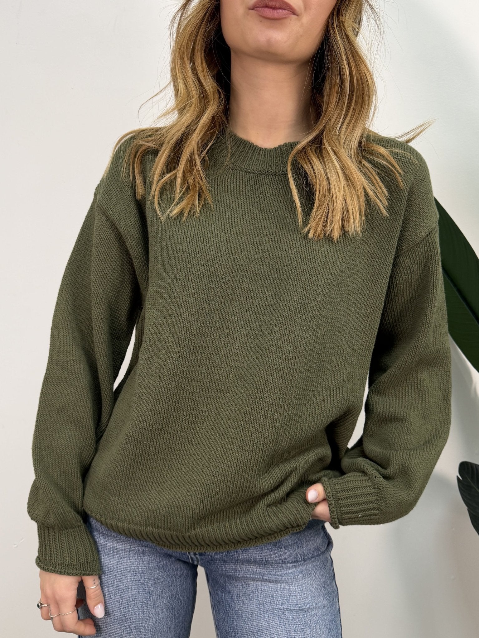 Maglioncino girocollo in cotone VICOLO - GiuGiò | Shop online