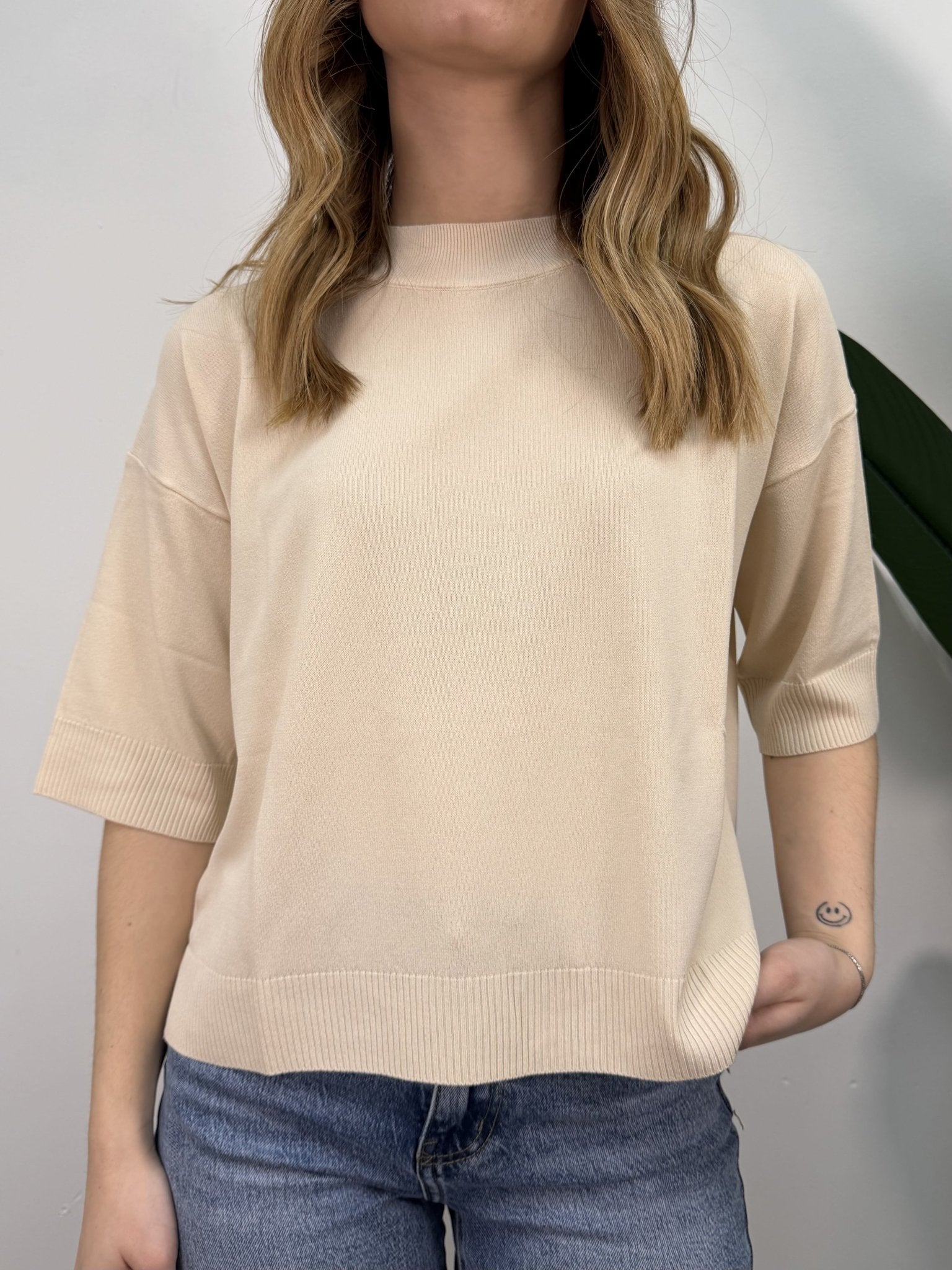 Maglioncino girocollo misto viscosa Susy Mix - GiuGiò | Shop online