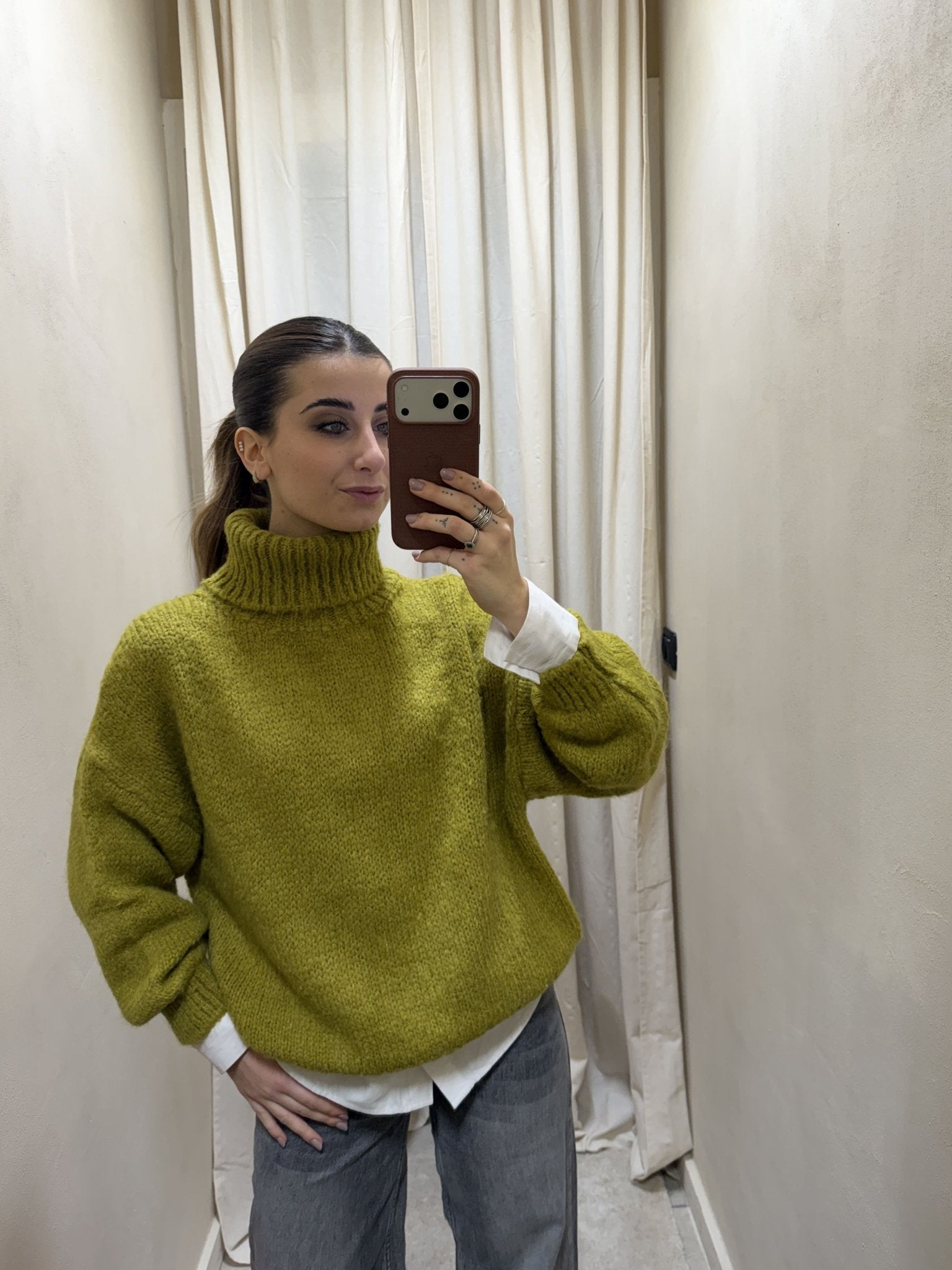 Maglione collo alto basic Susy Mix - GiuGiò | Shop online