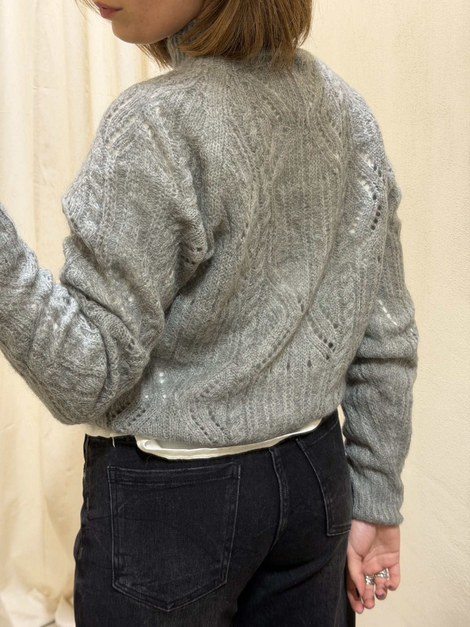 Maglione collo vulcano traforato MyD - GiuGiò | Shop online