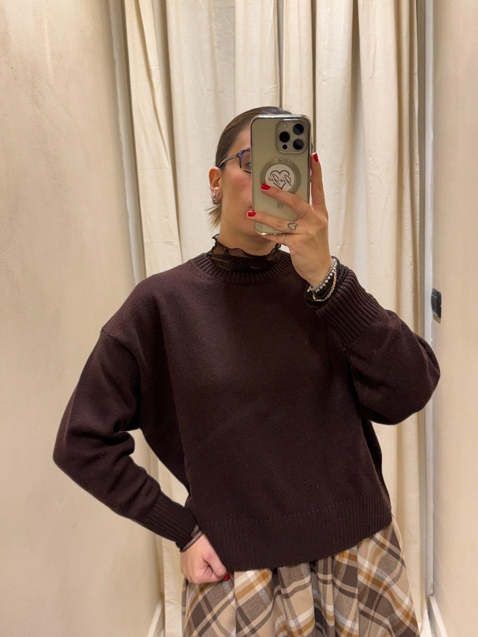 Maglione girocollo 100% lana Tensione In - GiuGiò | Shop online