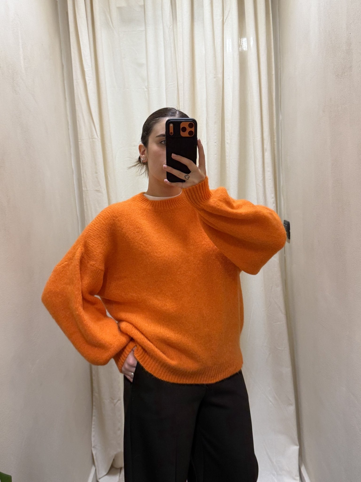 Maglione girocollo in mohair Susy Mix - GiuGiò | Shop online