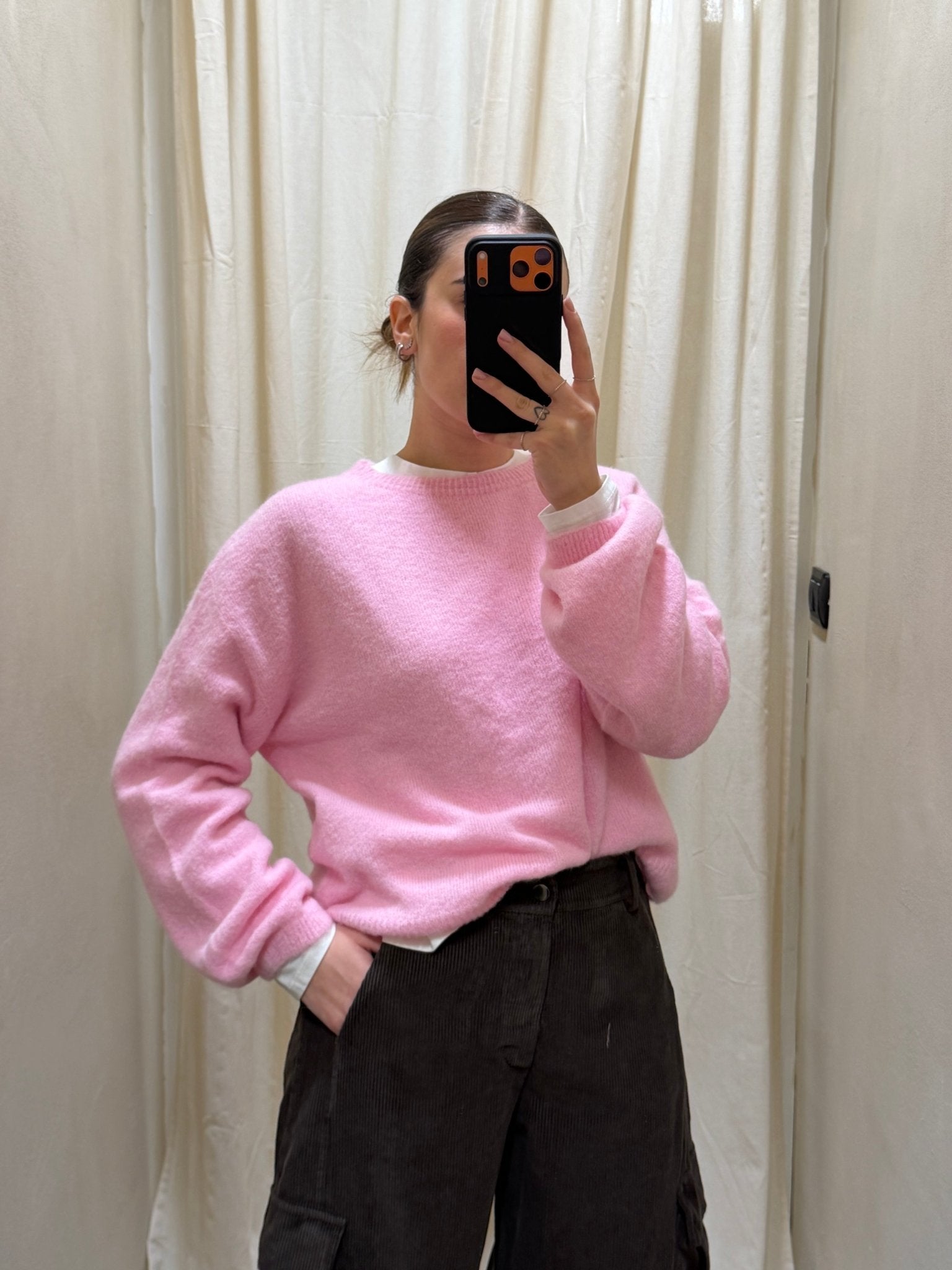 Maglione girocollo misto alpaca MyD - GiuGiò | Shop online