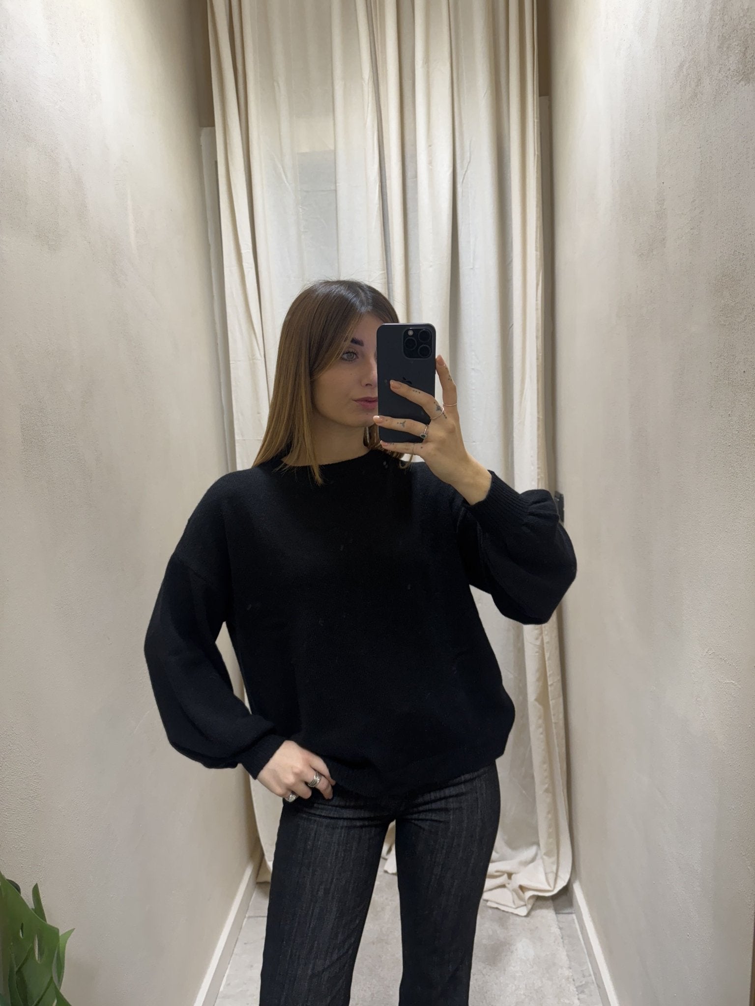 Maglione girocollo misto cachemire MyD - GiuGiò | Shop online