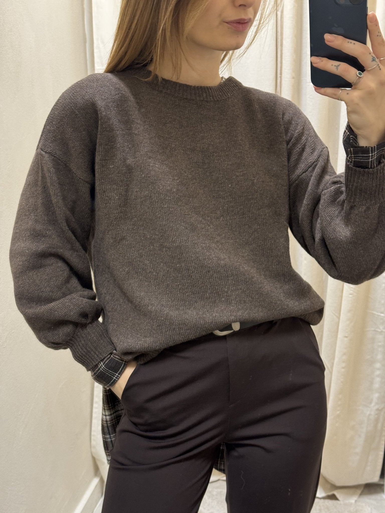 Maglione girocollo misto cachemire MyD - GiuGiò | Shop online