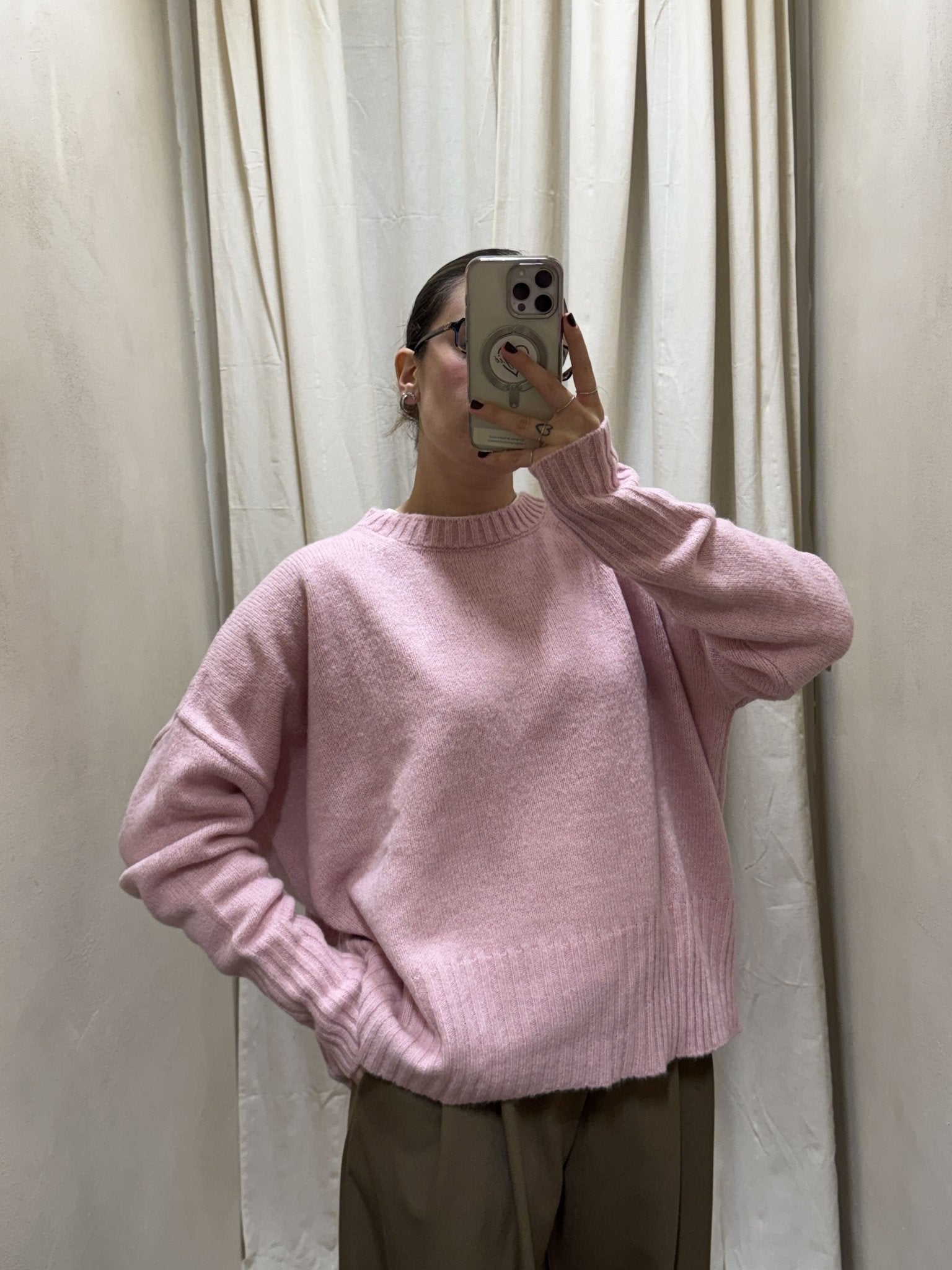 Maglione girocollo over Tensione In - GiuGiò | Shop online