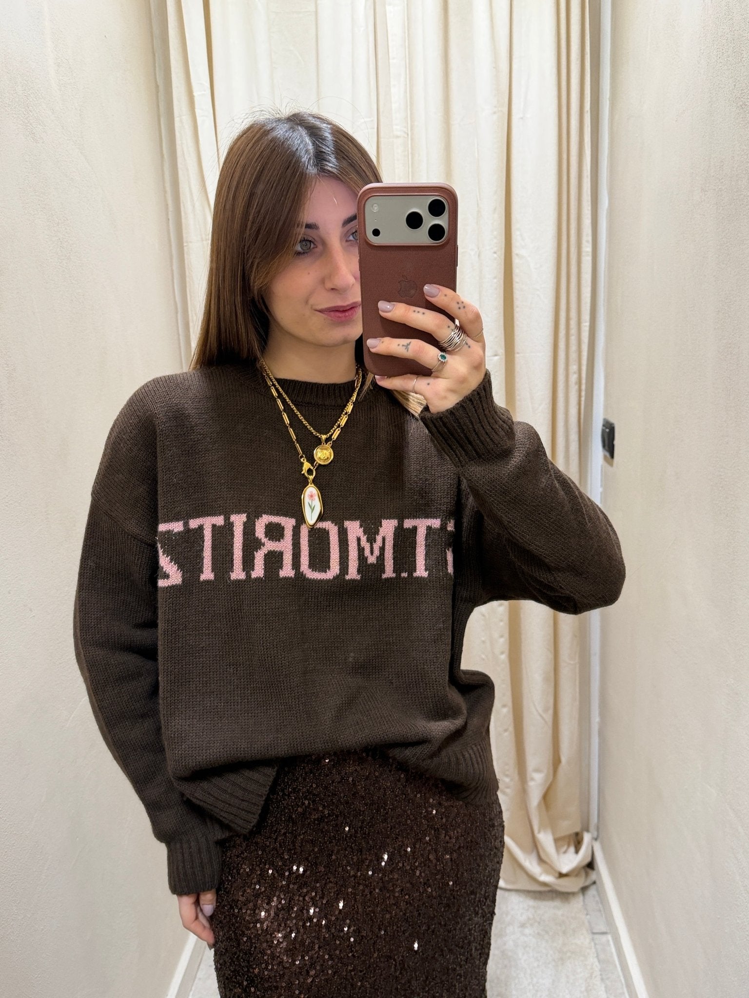 Maglione girocollo "St.Moritz" Susy Mix - GiuGiò | Shop online