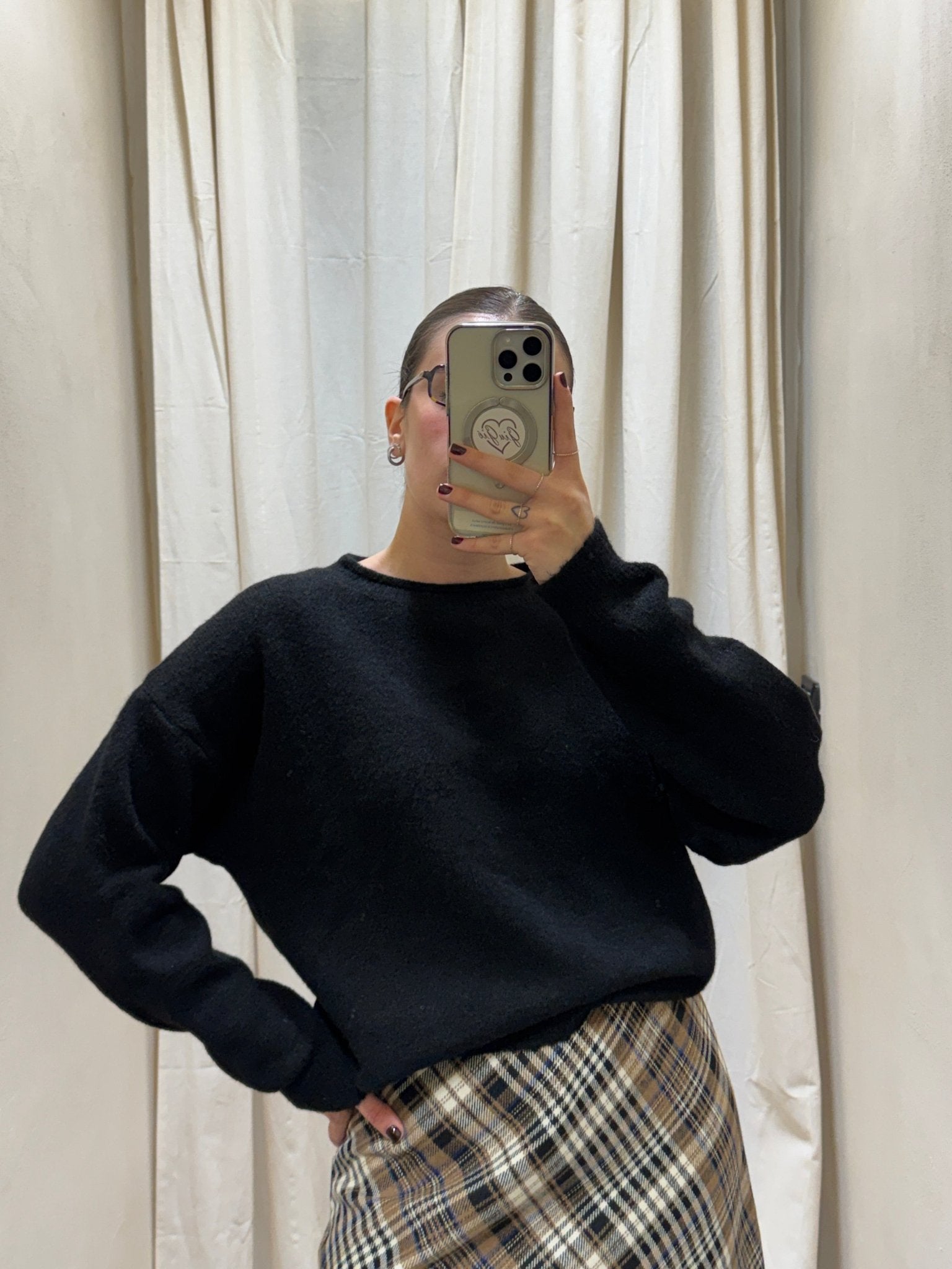 Maglione girocollo taglio over MyD - GiuGiò | Shop online