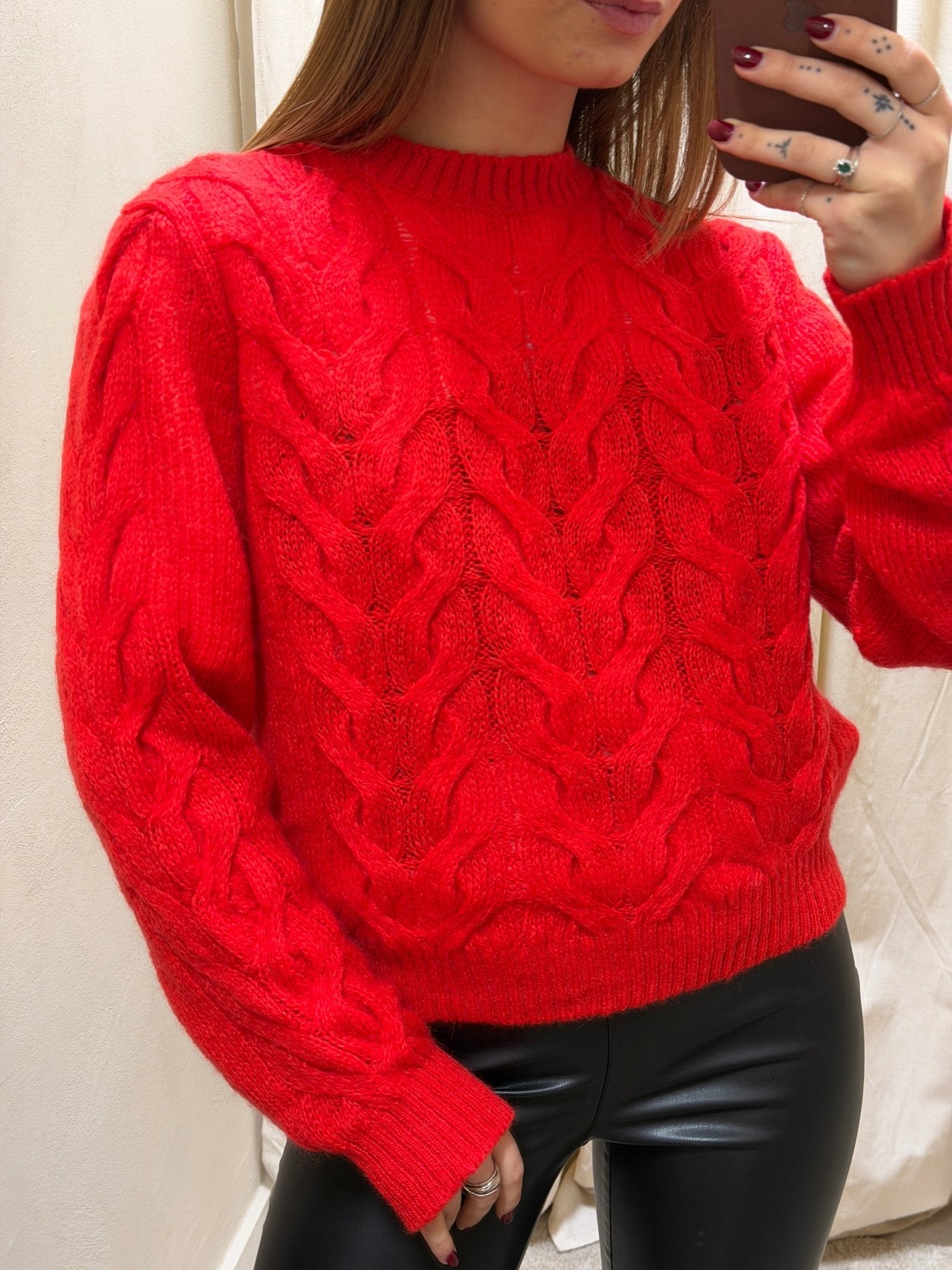 Maglione girocollo trecce Tensione In - GiuGiò | Shop online