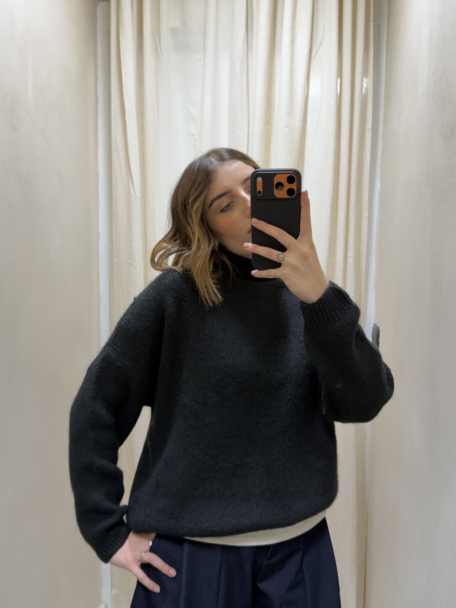 Maglione lupetto misto alpaca MyD - GiuGiò | Shop online