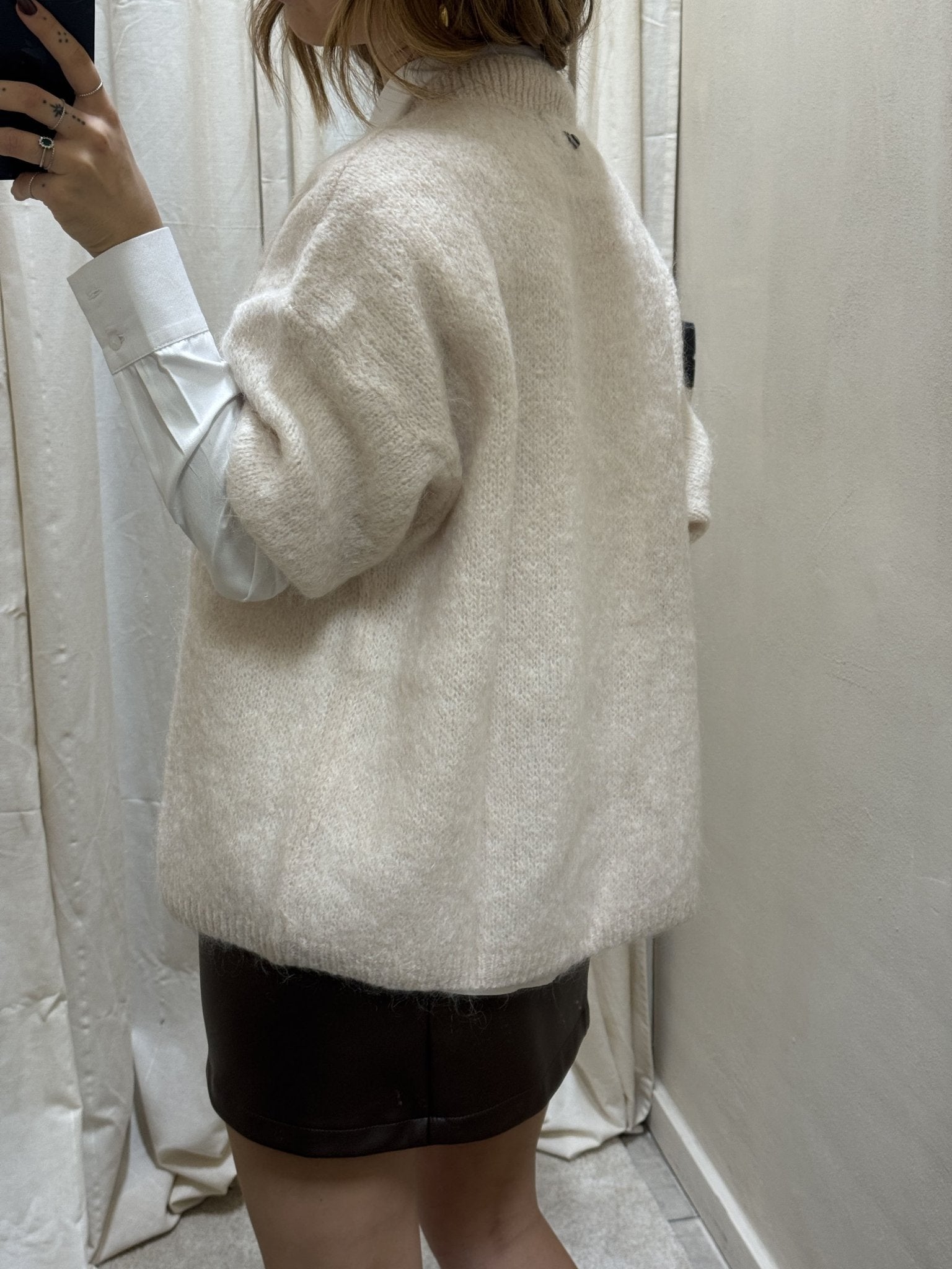 Maglione mezza manica misto mohair Dixie - GiuGiò | Shop online