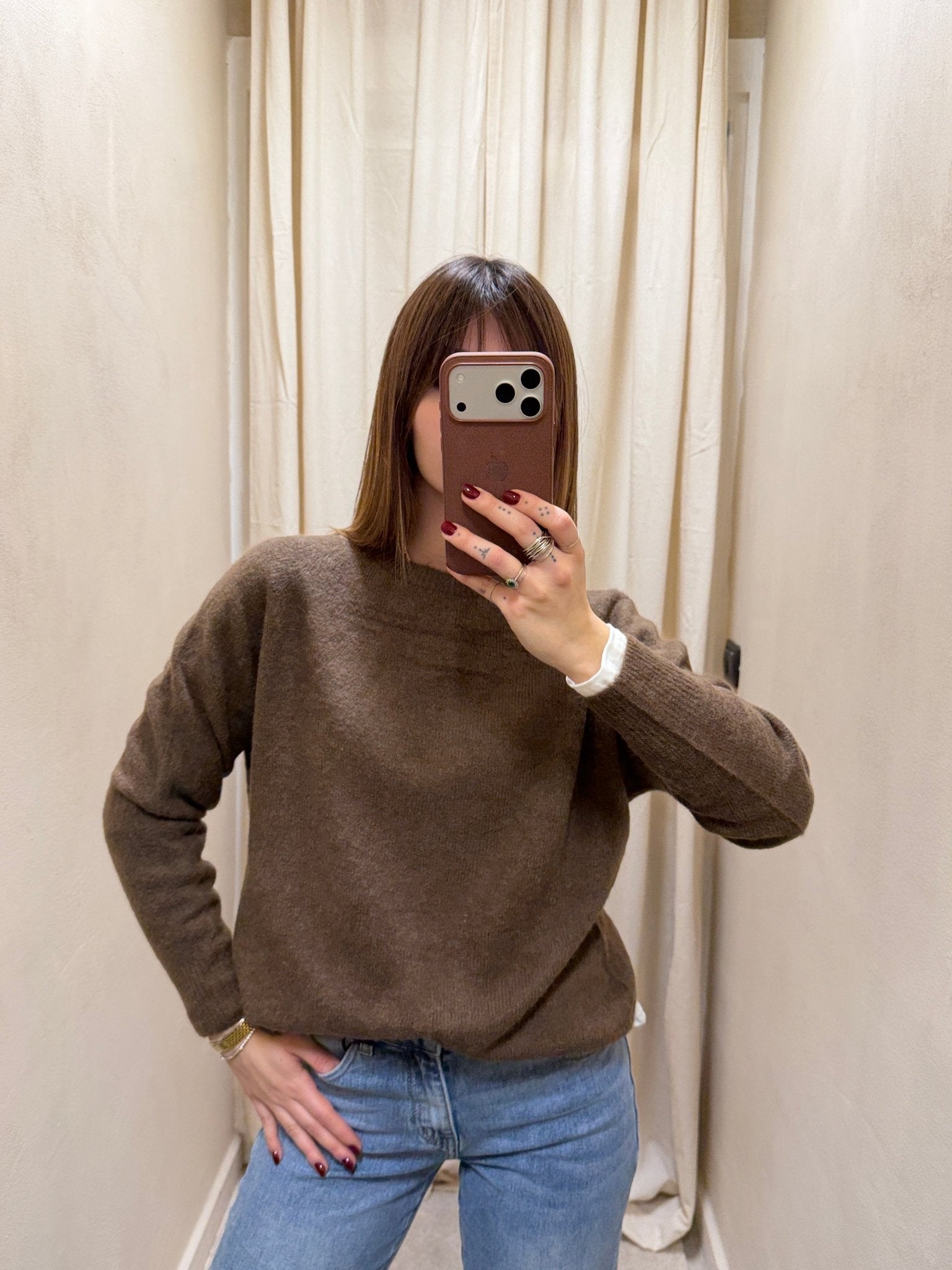 Maglione morbido girocollo Susy Mix - GiuGiò | Shop online