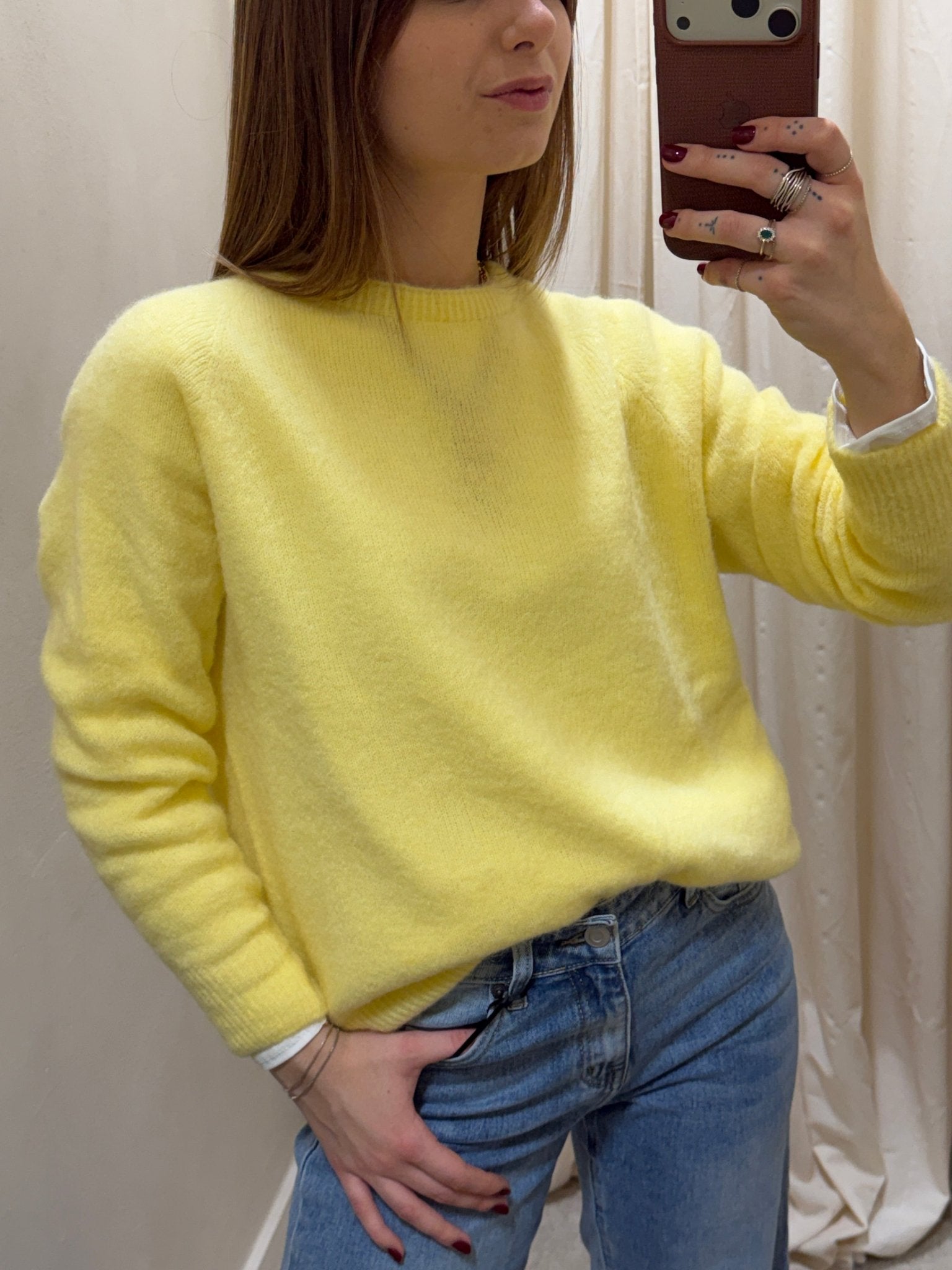 Maglione morbido girocollo Susy Mix - GiuGiò | Shop online