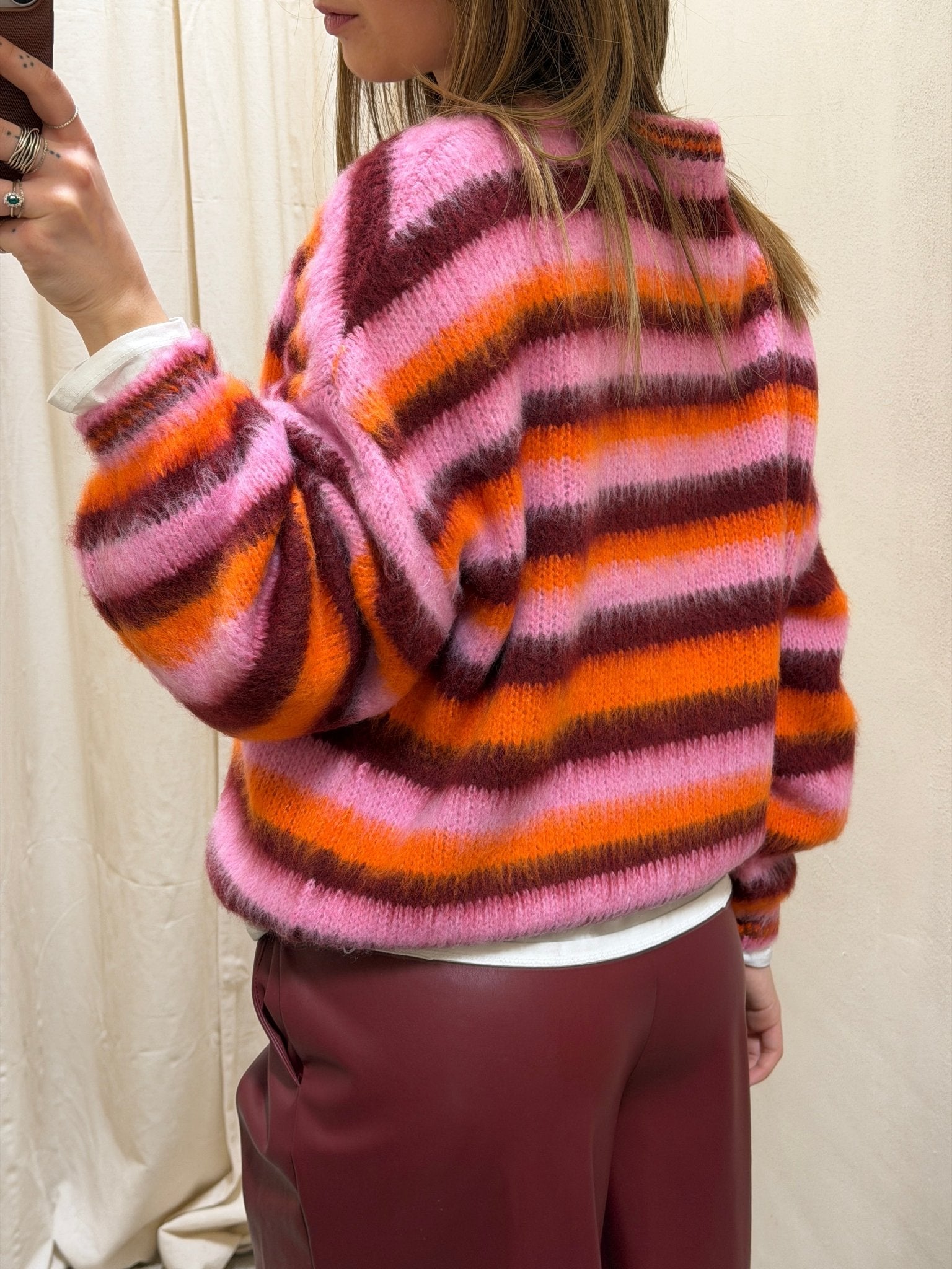 Maglione over girocollo rigato HaveOne - GiuGiò | Shop online