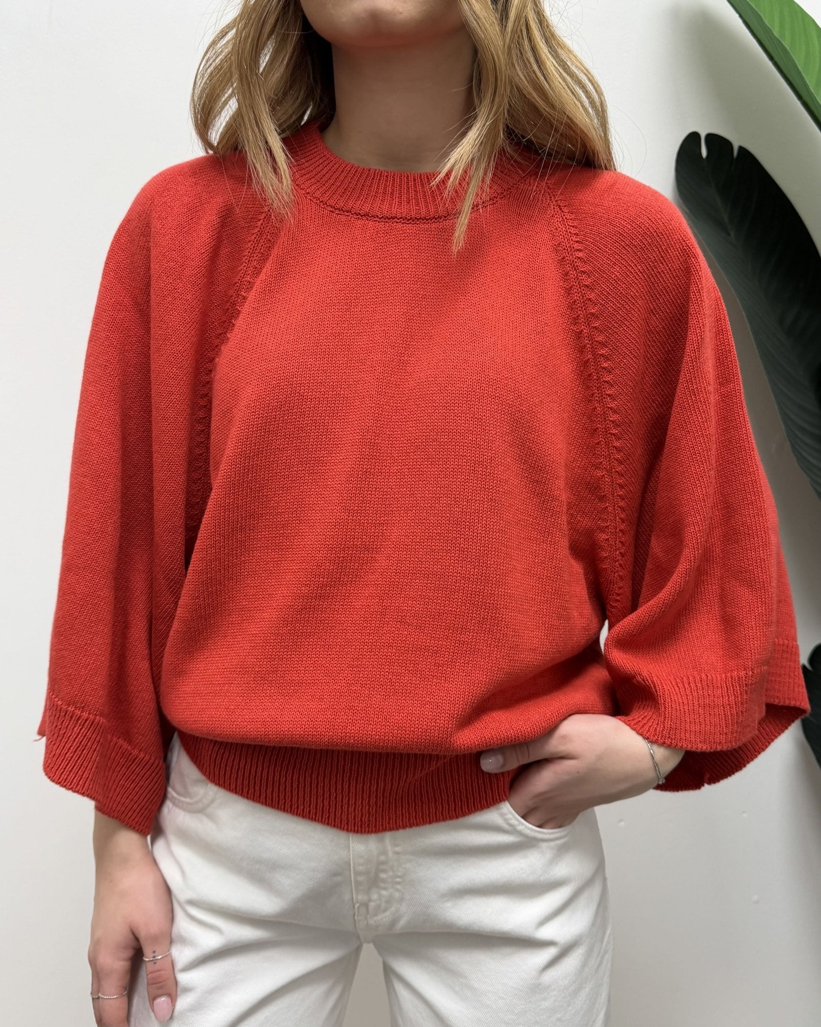 Maglione over manica 3/4 Susy Mix - GiuGiò | Shop online