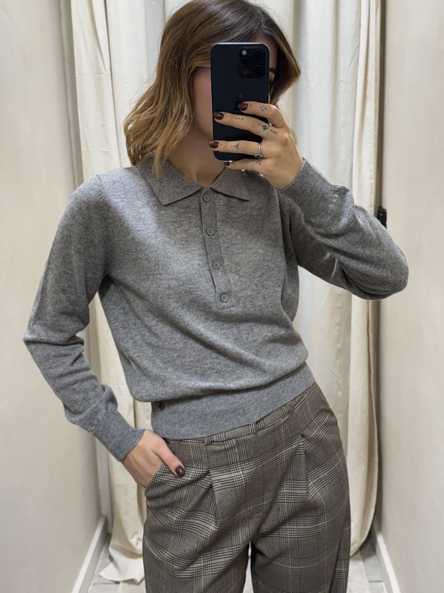 Maglione polo 100% lana Dixie - GiuGiò | Shop online