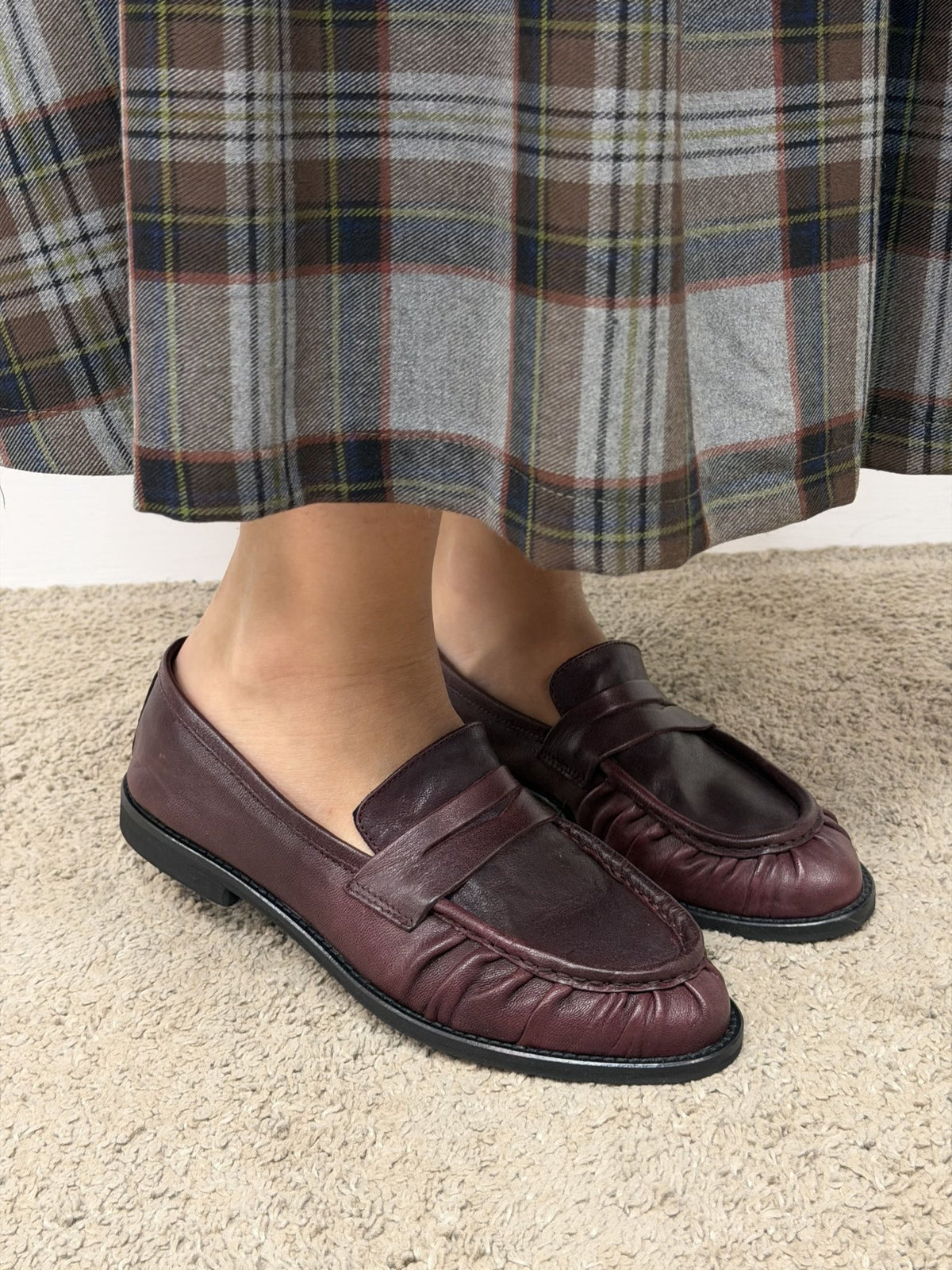 Mocassino in pelle spazzolata Divine Follie - GiuGiò | Shop online
