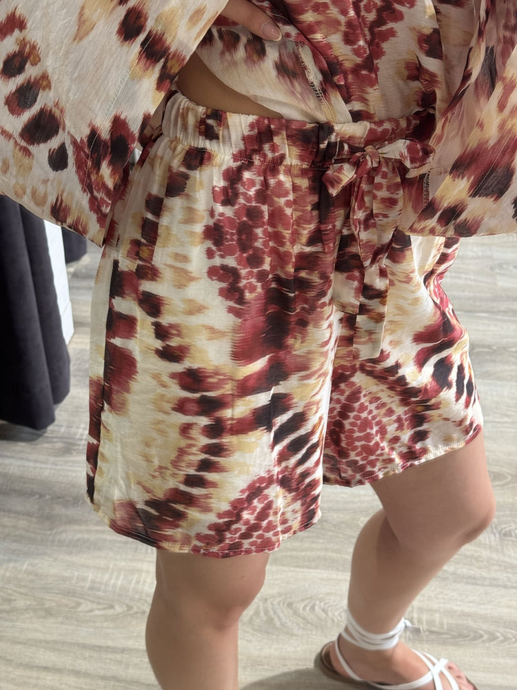 Pantaloncino fantasia tie - dye con laccetto Tensione In - GiuGiò | Shop online