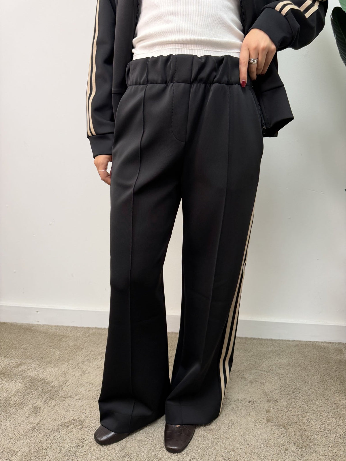 Pantalone acetato con bande laterali Susy Mix - GiuGiò | Shop online
