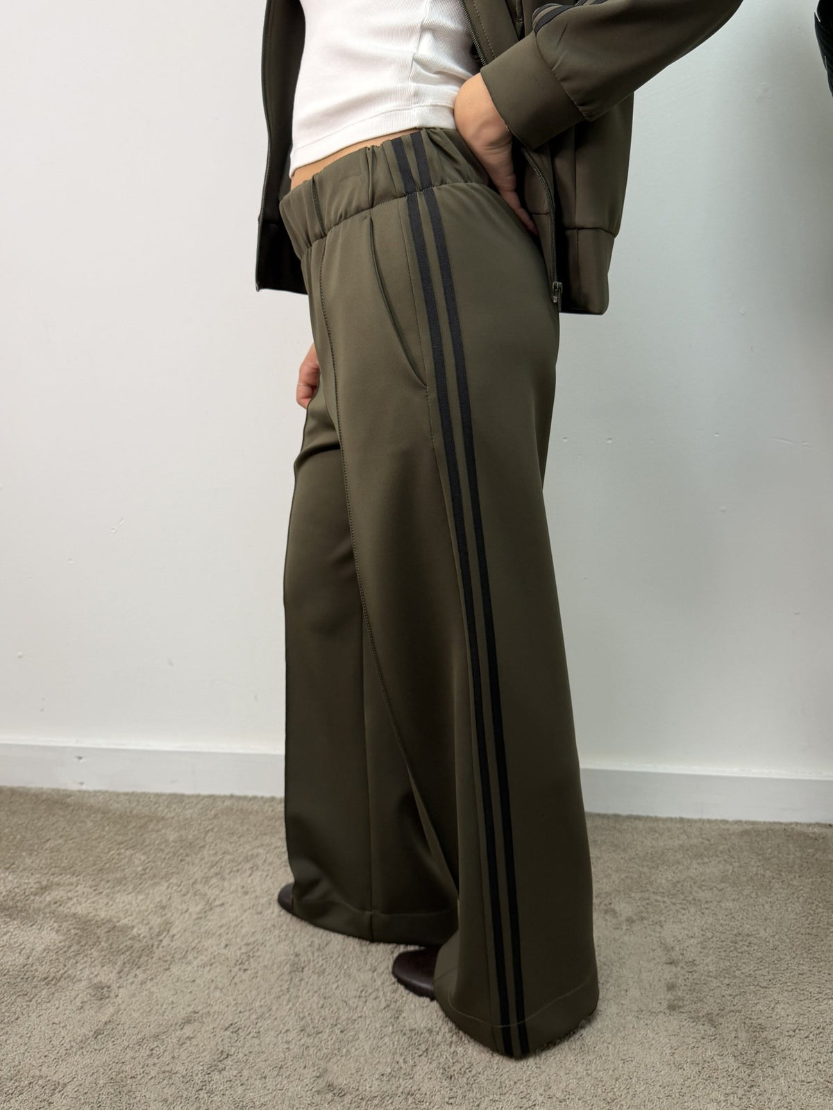Pantalone acetato con bande laterali Susy Mix - GiuGiò | Shop online