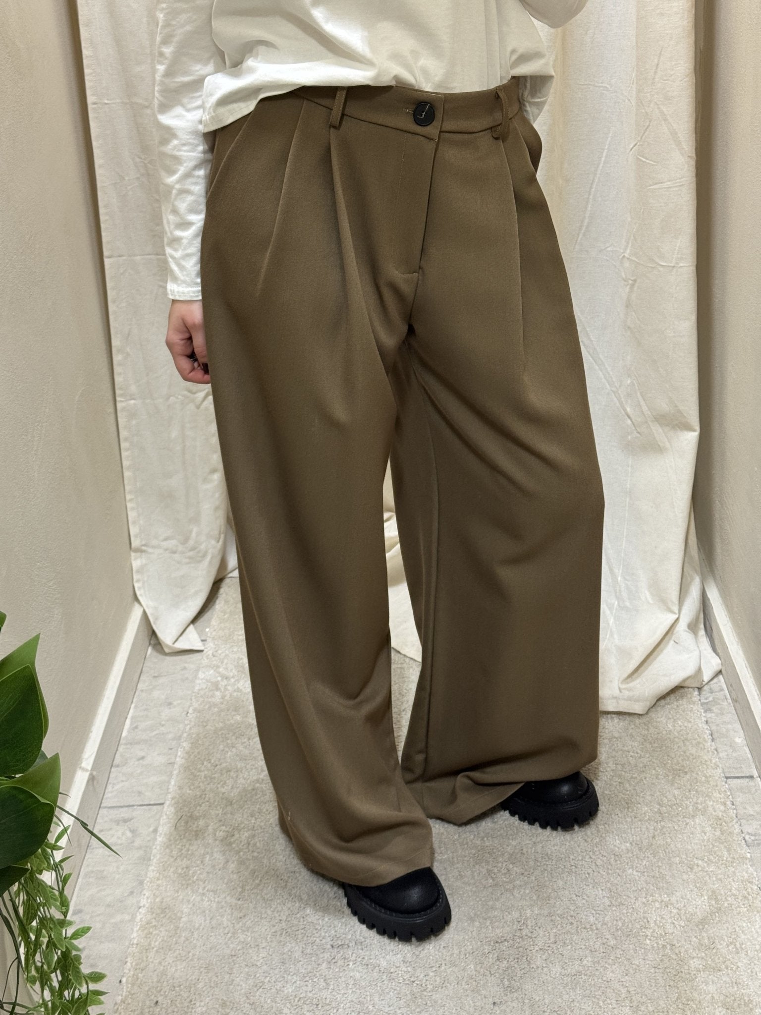 Pantalone ampio con pinces MyD - GiuGiò | Shop online