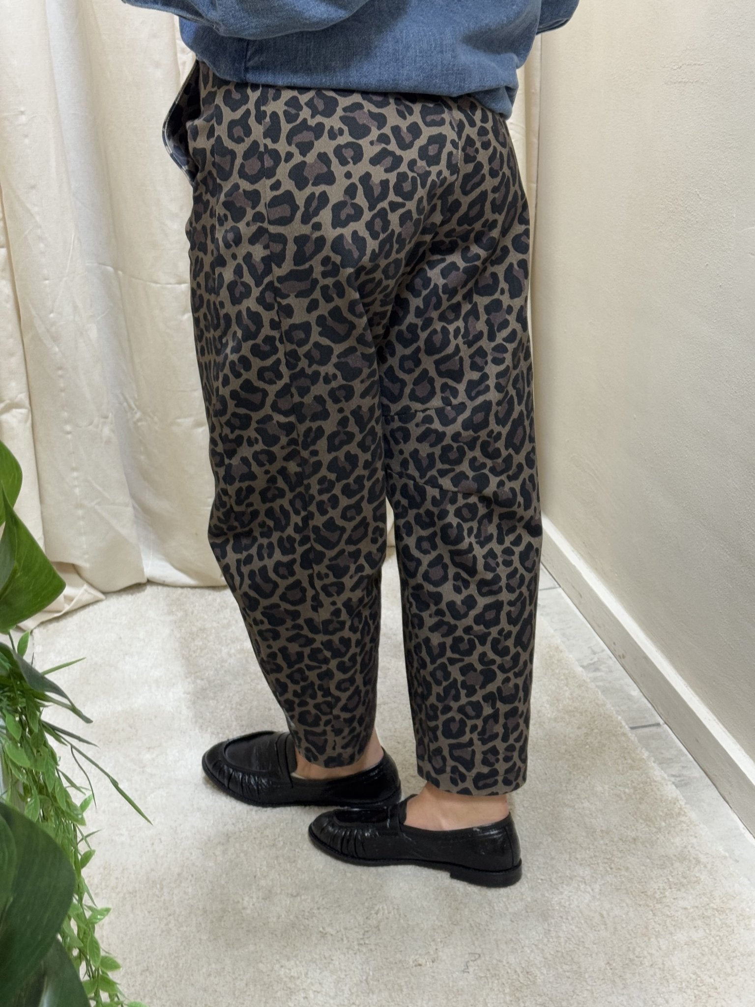 Pantalone animalier balloon Imperial - GiuGiò | Shop online