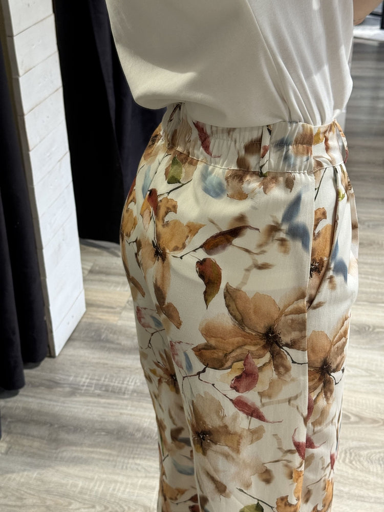 Pantalone baggy stampa fiorata Susy Mix - GiuGiò | Shop online