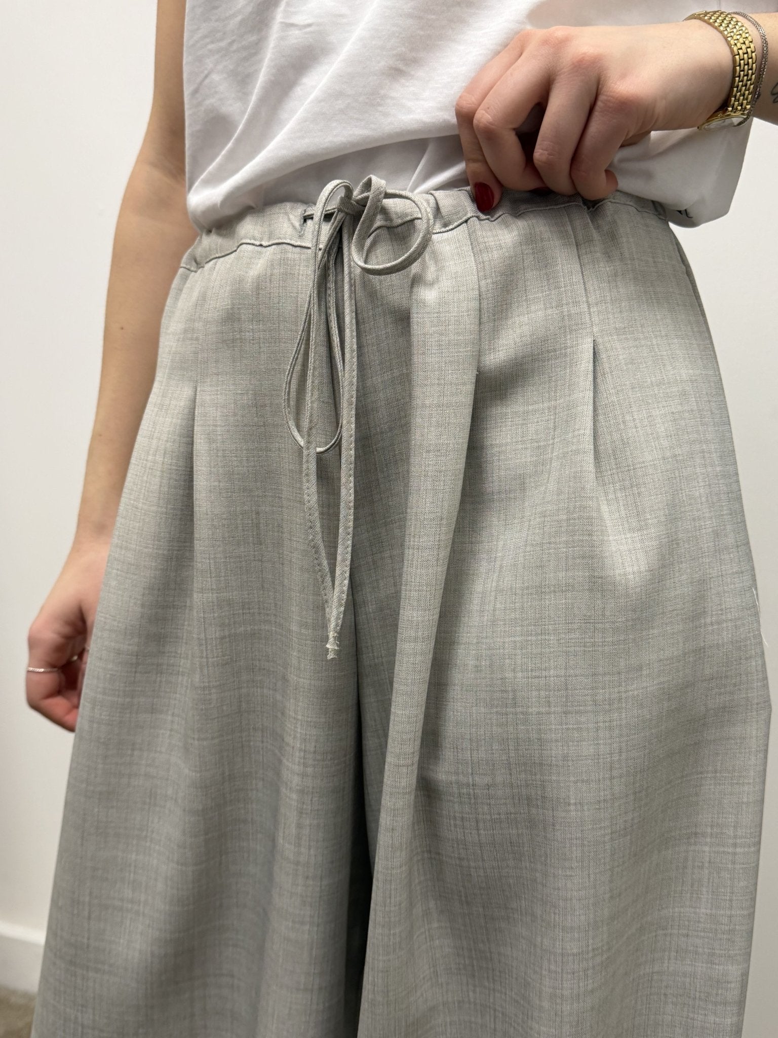 Pantalone balloon con coulisse e polsino VICOLO - GiuGiò | Shop online