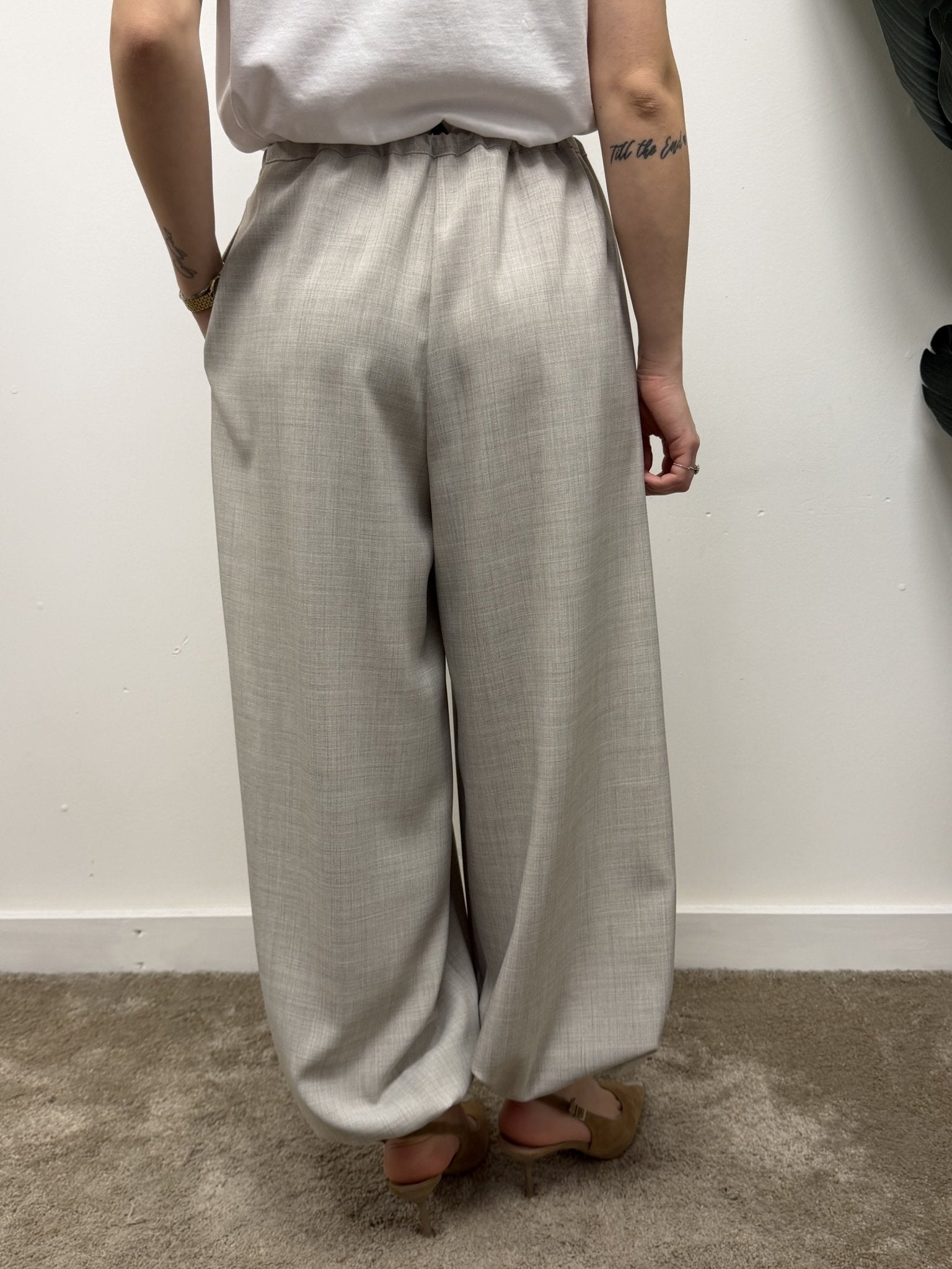 Pantalone balloon con coulisse e polsino VICOLO - GiuGiò | Shop online