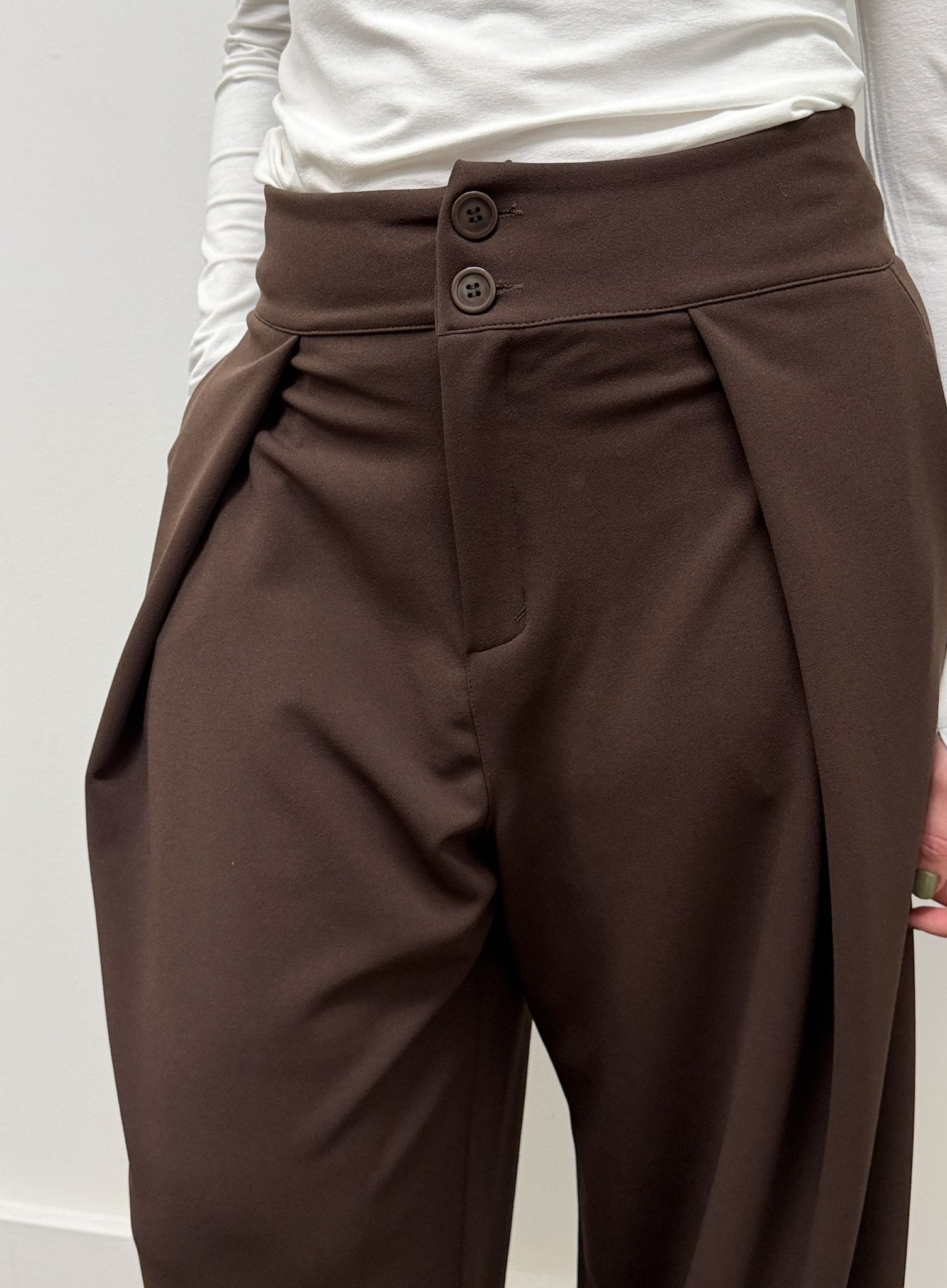 Pantalone balloon con pinces MyD - GiuGiò | Shop online