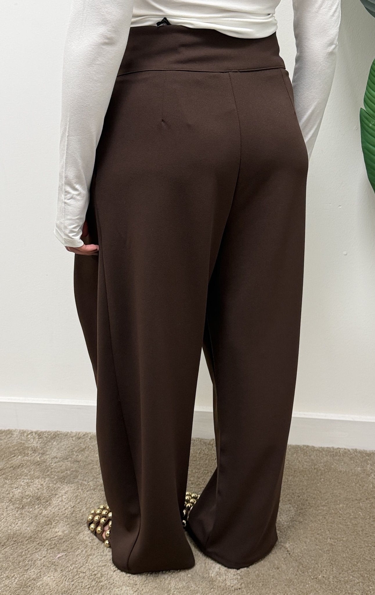 Pantalone balloon con pinces MyD - GiuGiò | Shop online