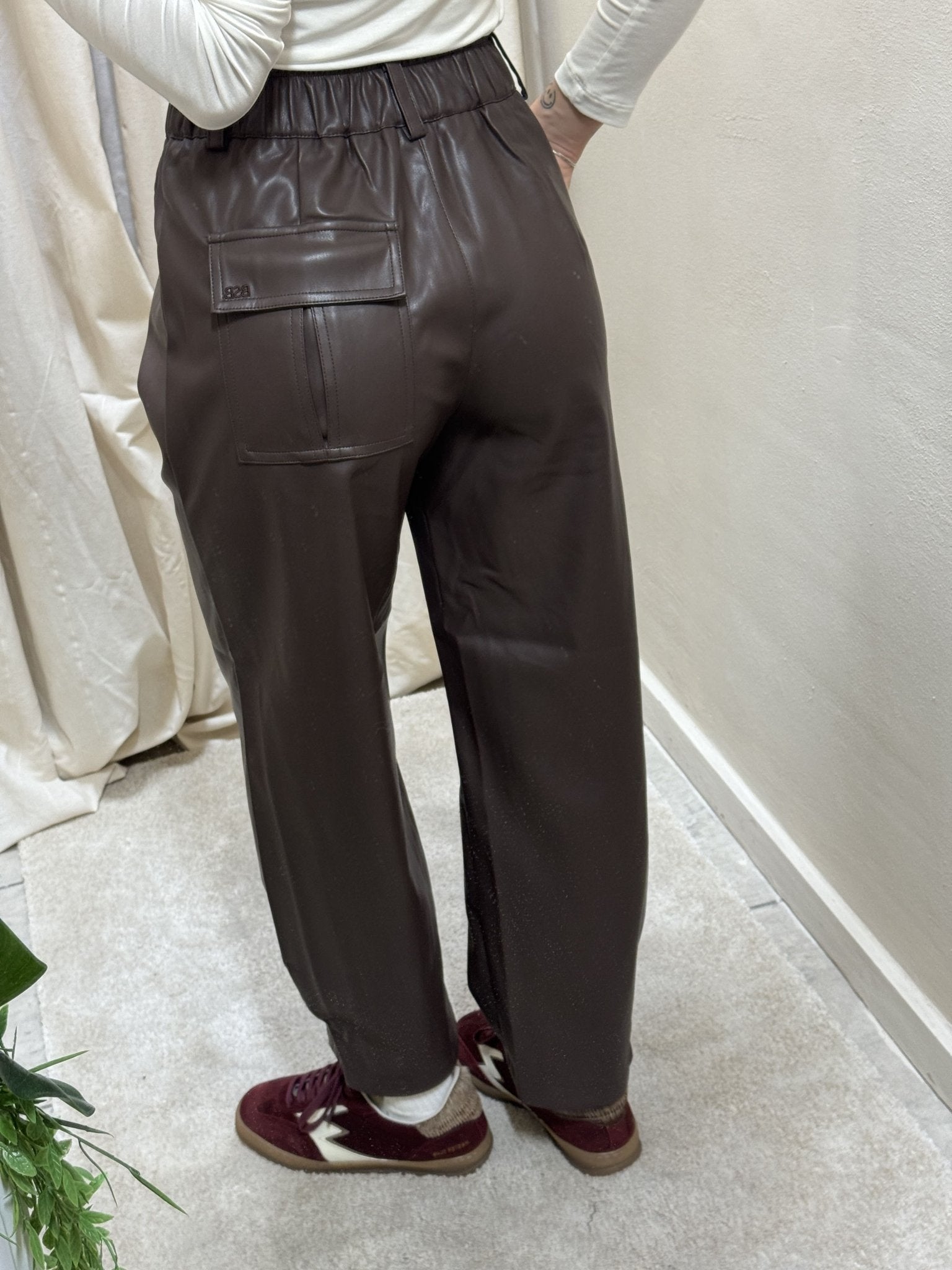 Pantalone balloon in ecopelle BSB - GiuGiò | Shop online