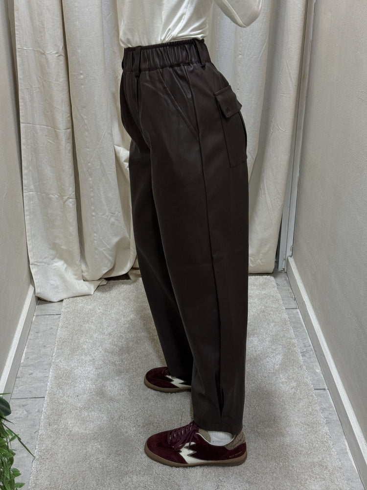 Pantalone balloon in ecopelle BSB - GiuGiò | Shop online