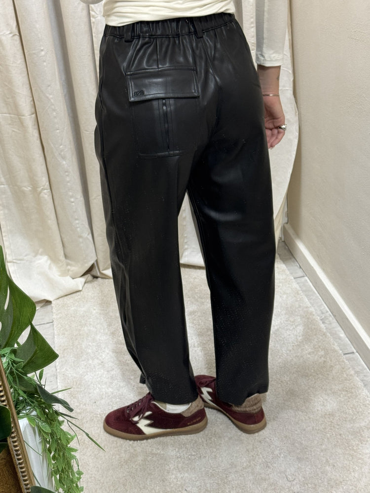 Pantalone balloon in ecopelle BSB - GiuGiò | Shop online