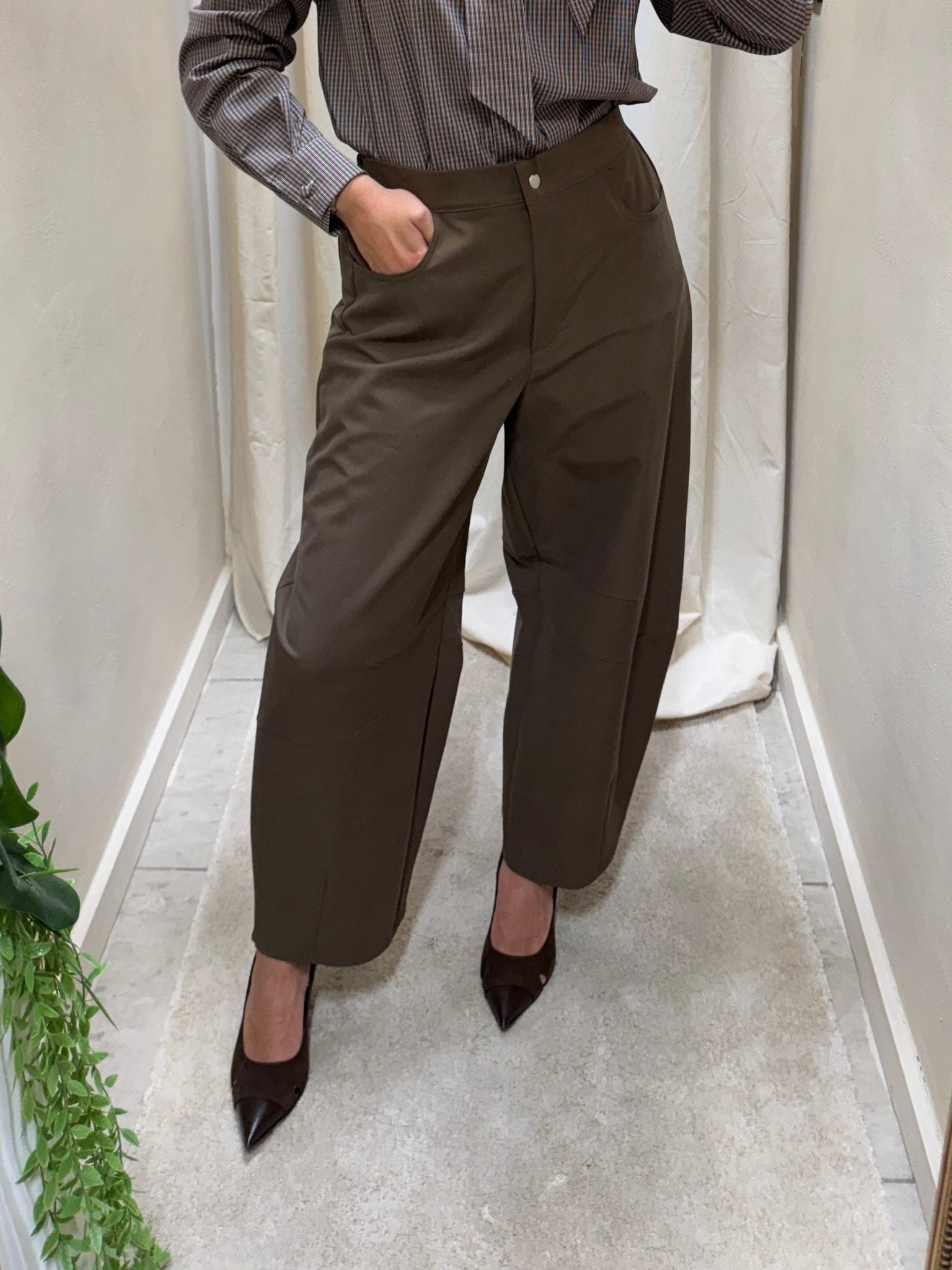 Pantalone balloon in viscosa Dixie - GiuGiò | Shop online