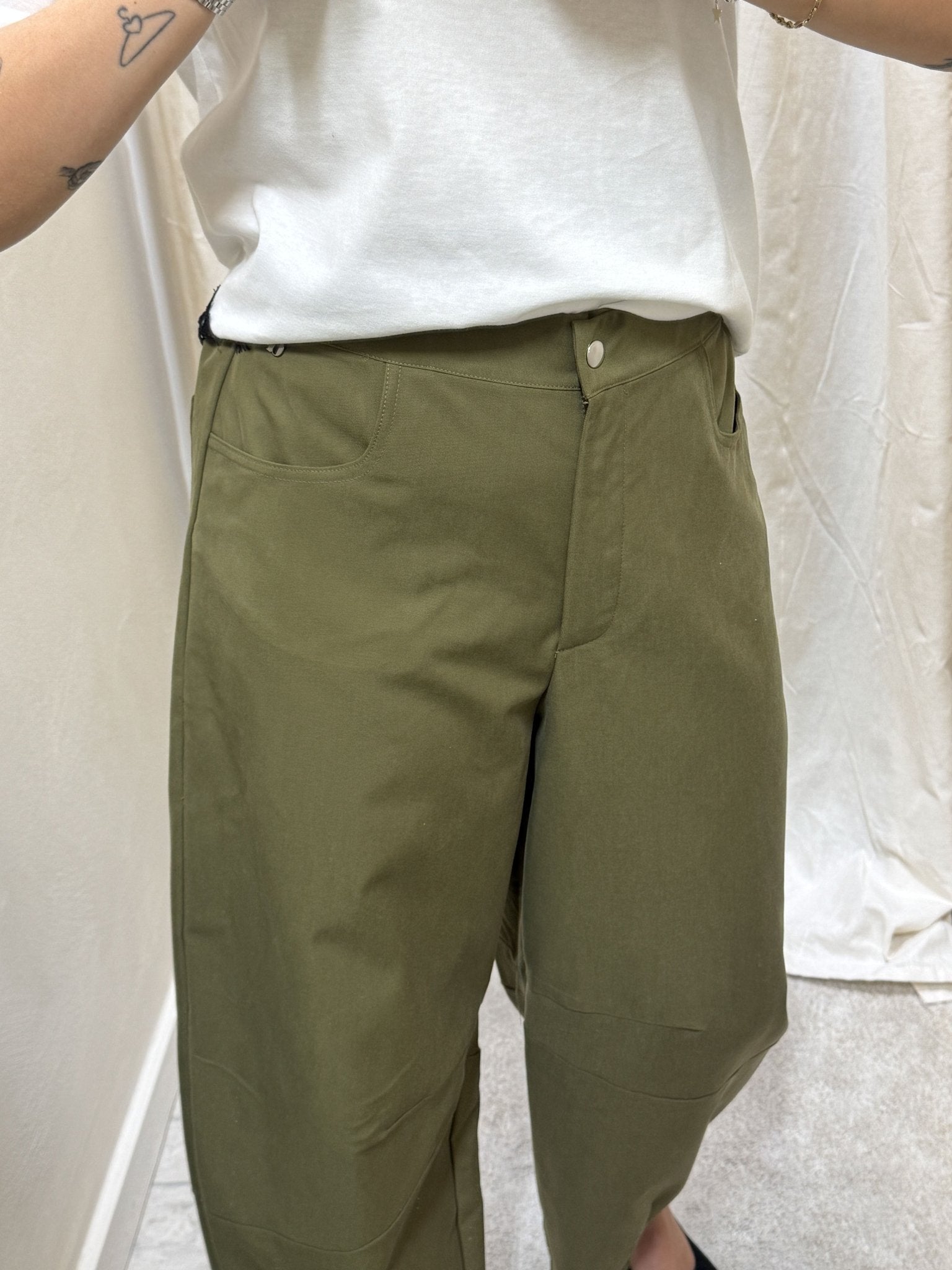 Pantalone balloon in viscosa Dixie - GiuGiò | Shop online
