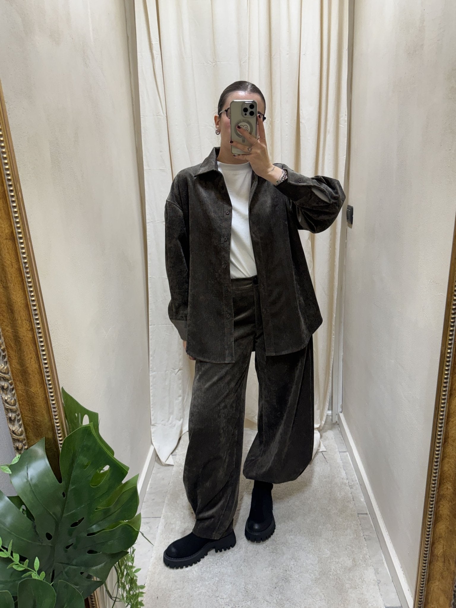 Pantalone balloon millerighe di velluto MyD - GiuGiò | Shop online