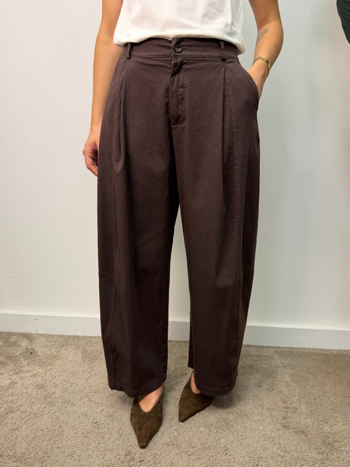 Pantalone barrel MyD - GiuGiò | Shop online