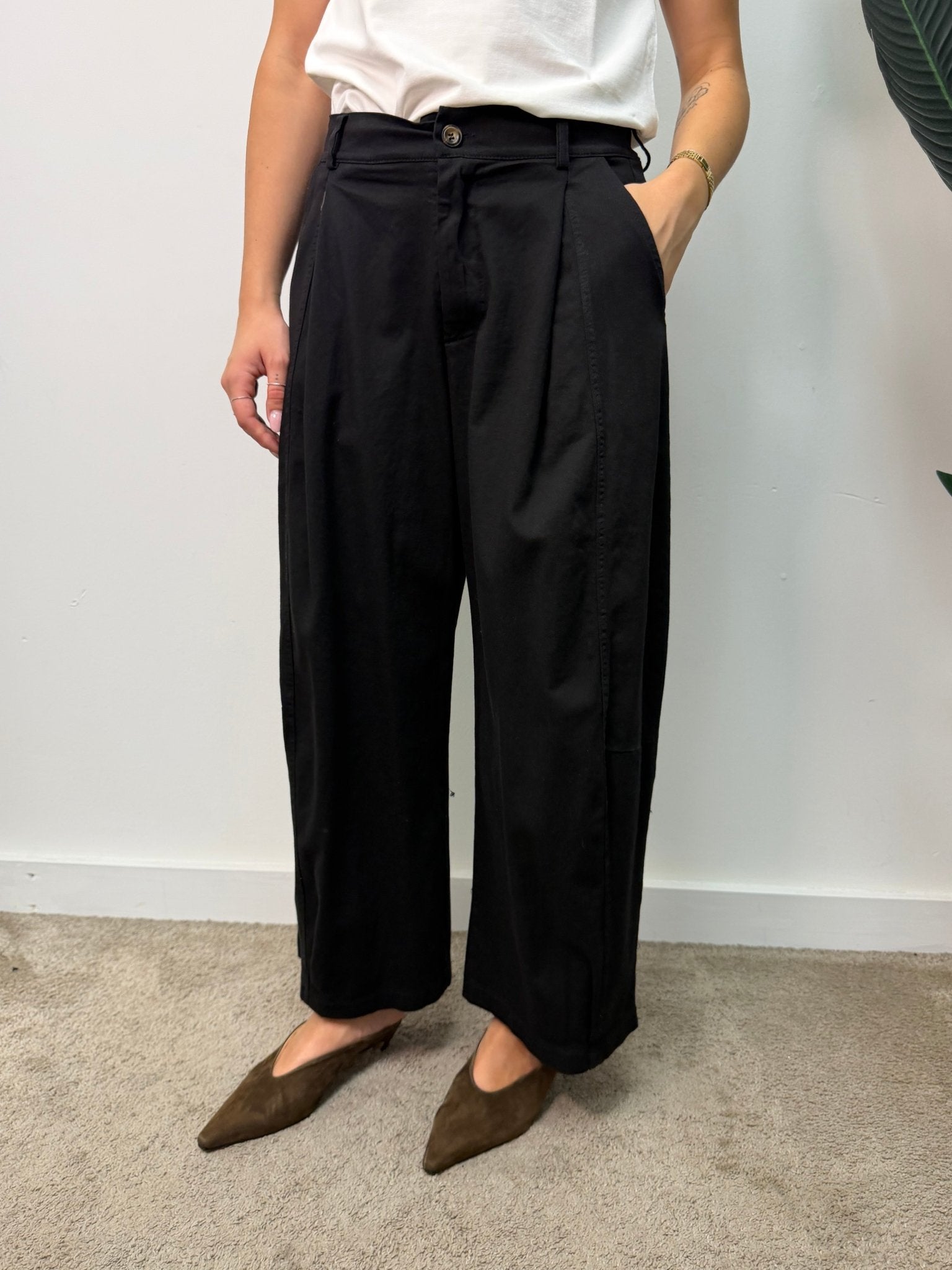Pantalone barrel MyD - GiuGiò | Shop online