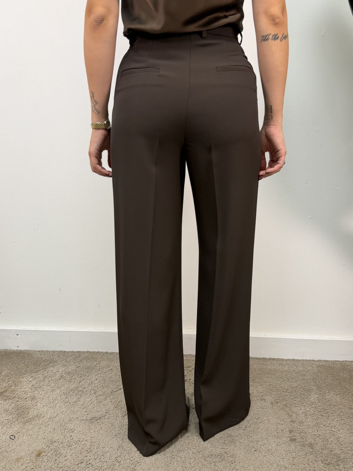 Pantalone cady gamba ampia con pinces Vicolo - GiuGiò | Shop online