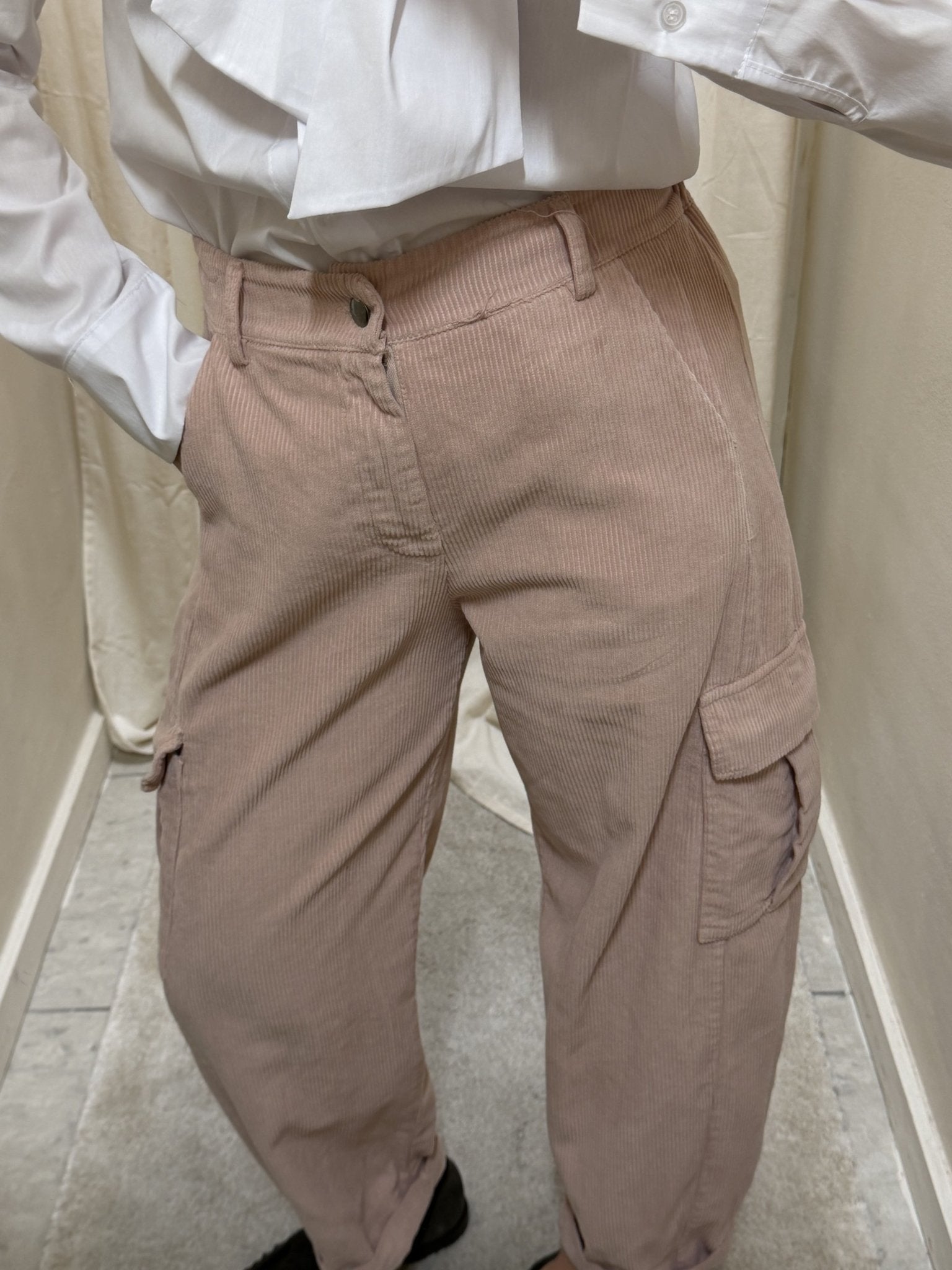 Pantalone cargo in velluto rocciatore Susy Mix - GiuGiò | Shop online