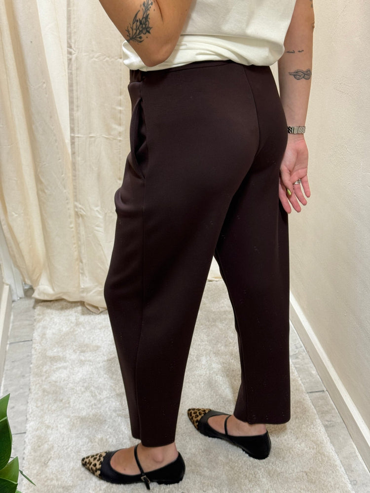 Pantalone carrot in punto milano Myd - GiuGiò | Shop online