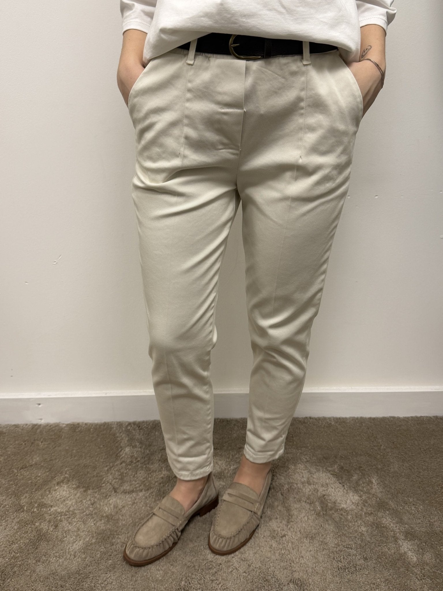 Pantalone chino in cotone Susy Mix - GiuGiò | Shop online