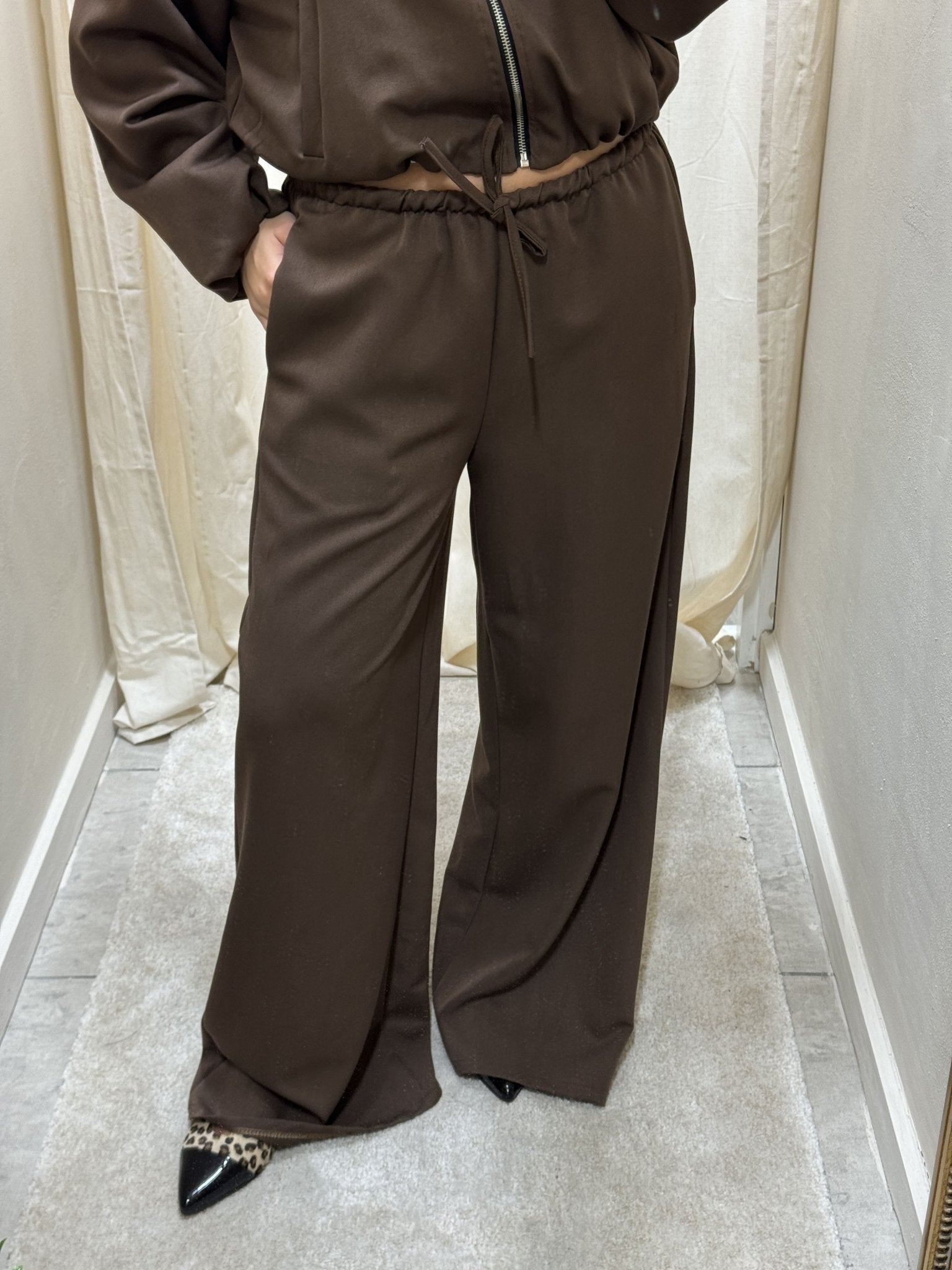 Pantalone con coulisse gamba ampia My - d - GiuGiò | Shop online