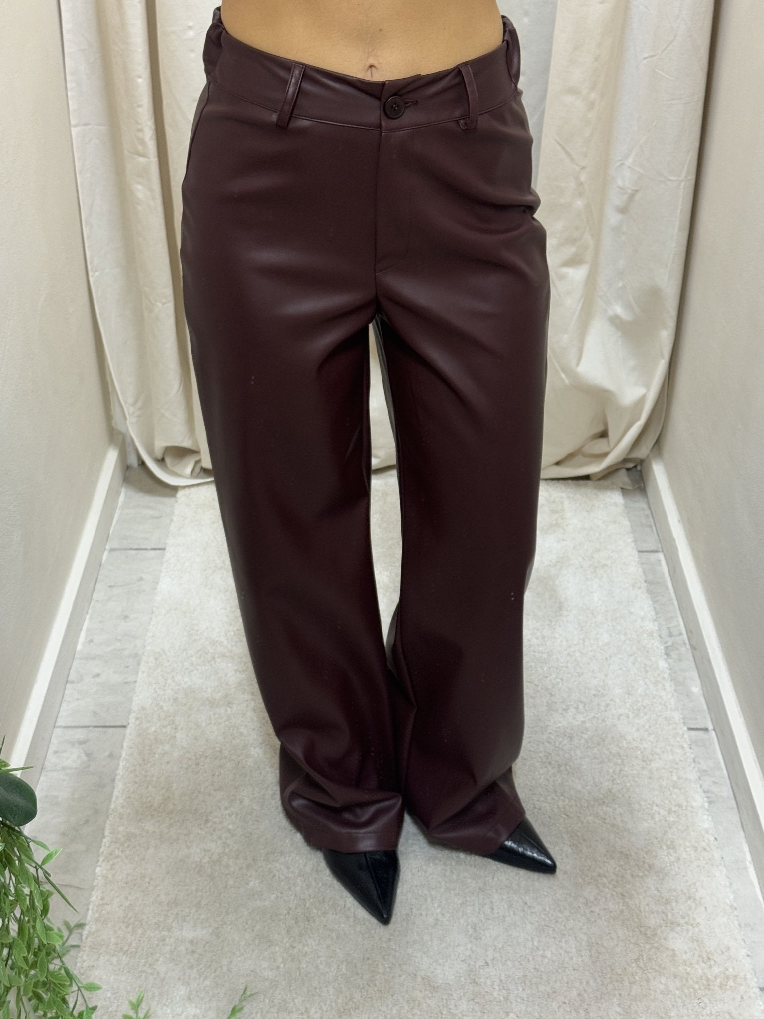 Pantalone dritto in ecopelle HaveOne - GiuGiò | Shop online