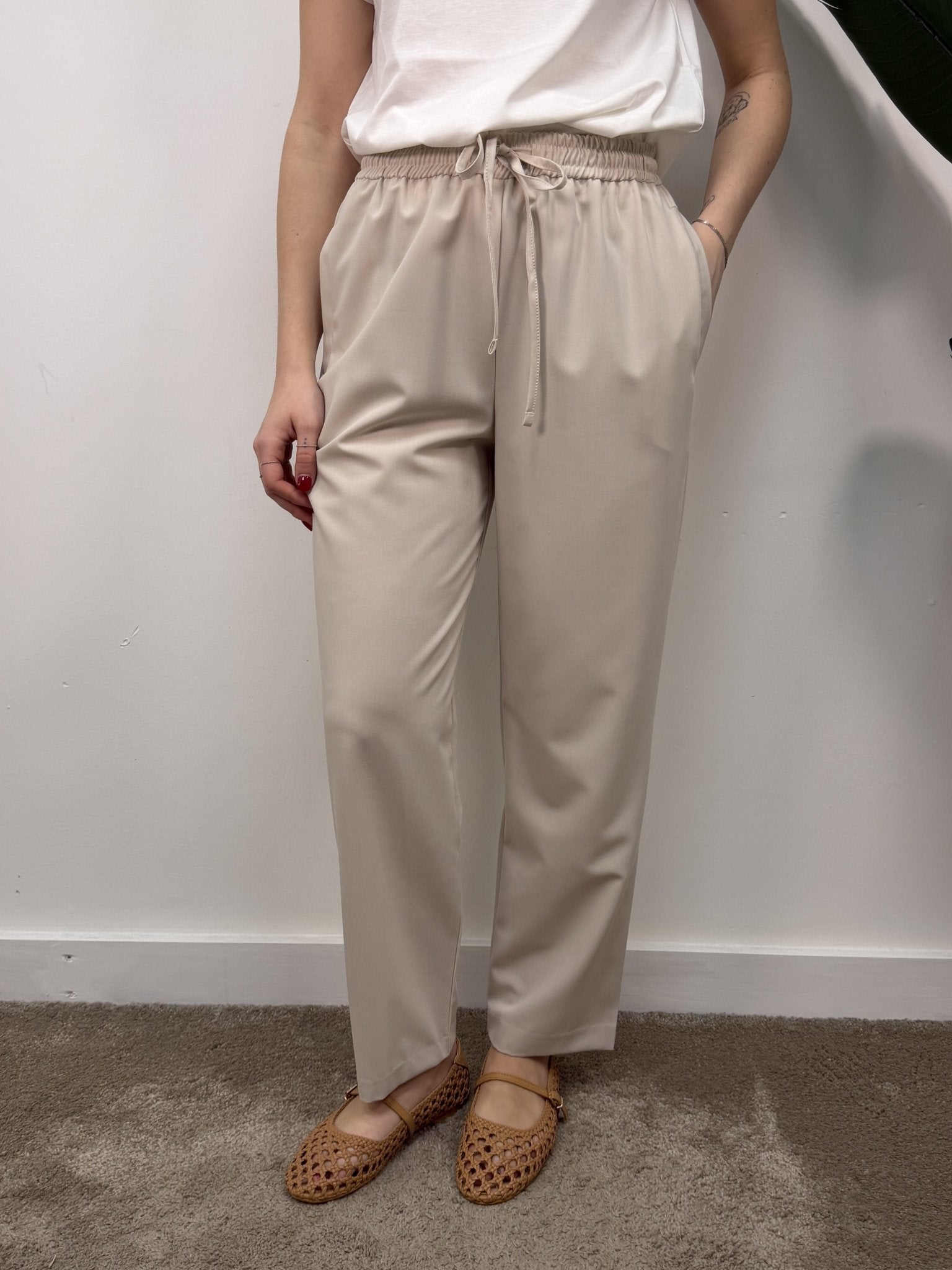 Pantalone elastico vita MYD - GiuGiò | Shop online