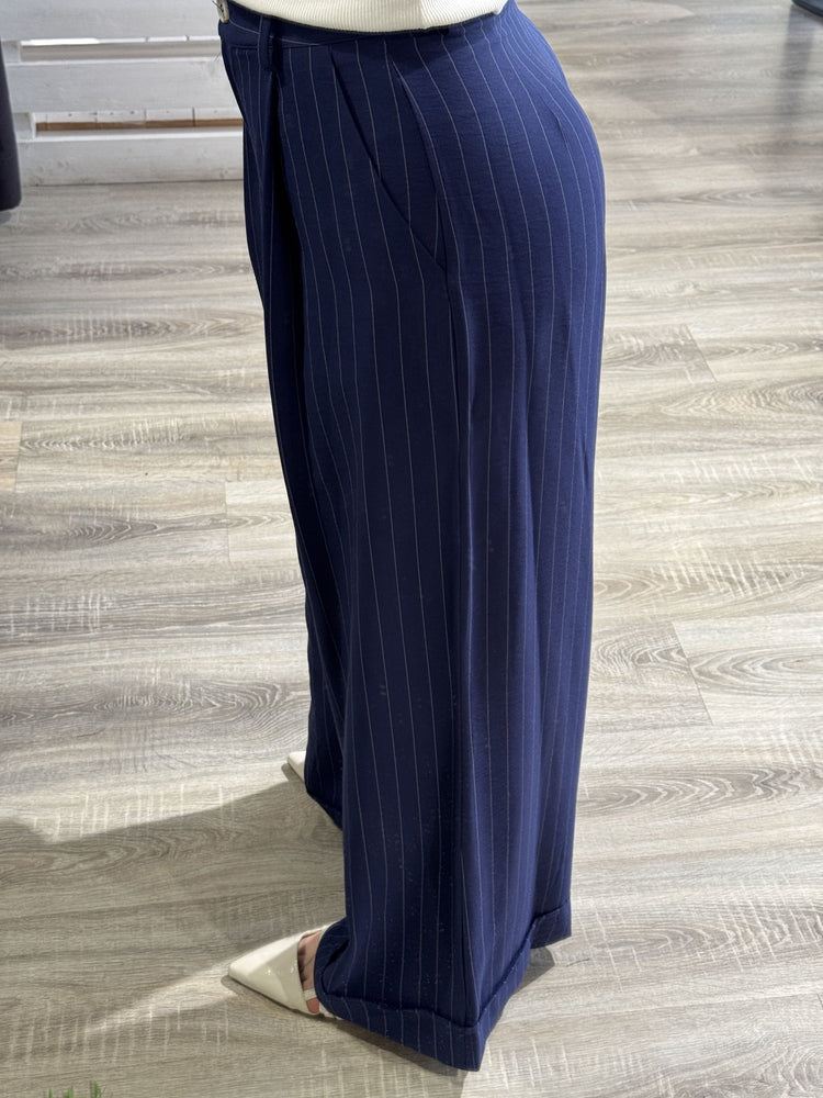 Pantalone gamba dritta gessato HaveOne - GiuGiò | Shop online